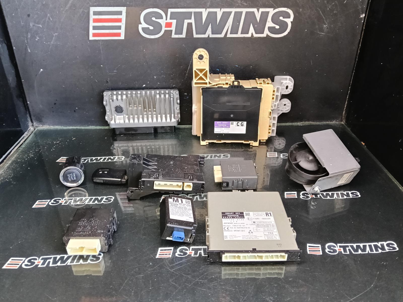 2015 TOYOTA RAV4 ENGINE ECU, 2.0, 3ZR-FE, PETROL, AUTO T/M, SEC SET (ECU/IMM/READER/KEY), ZSA42R, 12/12-12/18 0000399749