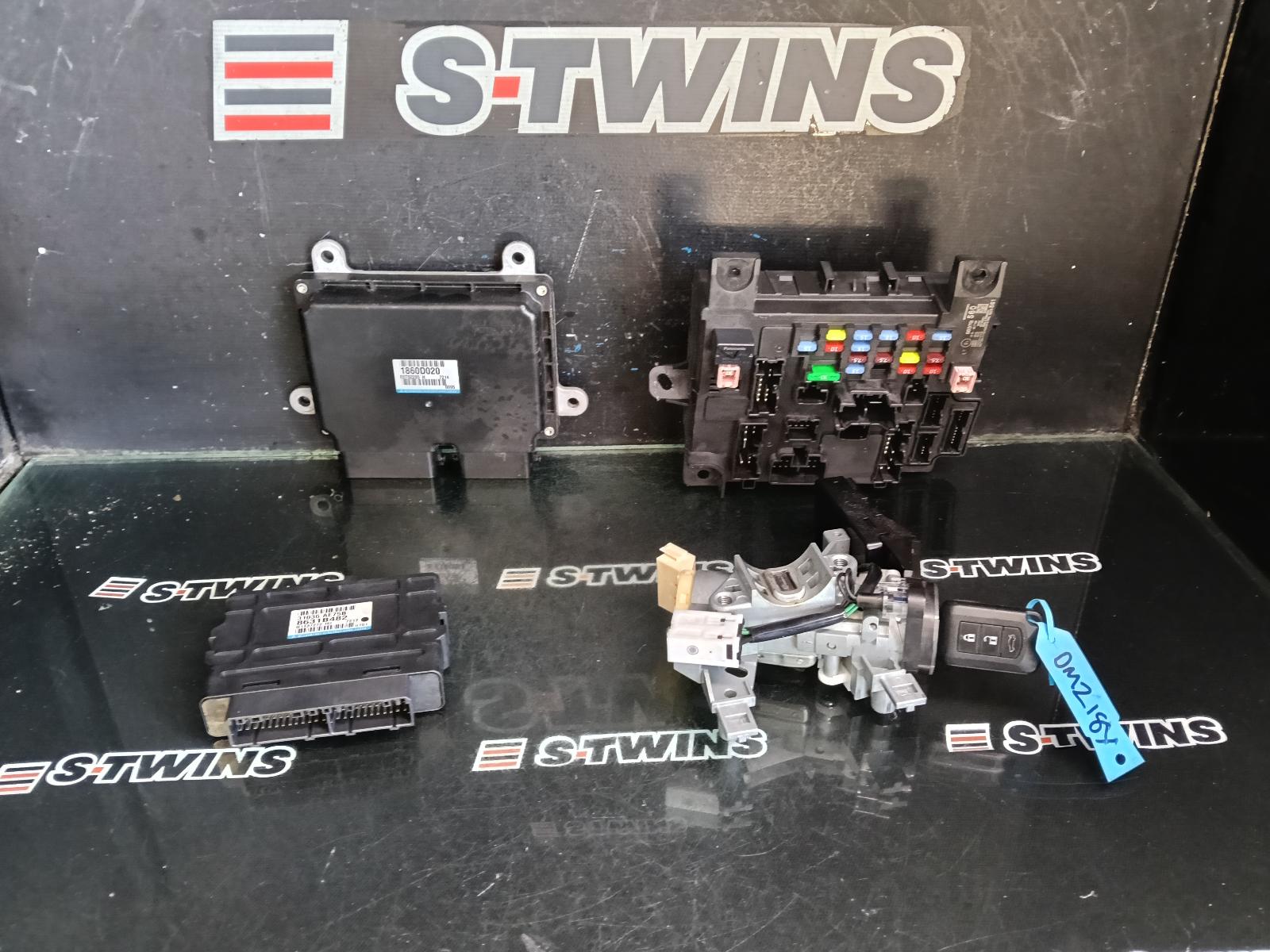 2017 MITSUBISHI LANCER ENGINE ECU, 2.0, PETROL, SEC SET (ECU/IMM/READER/KEY), CF, 11/15-12/17 0000397281