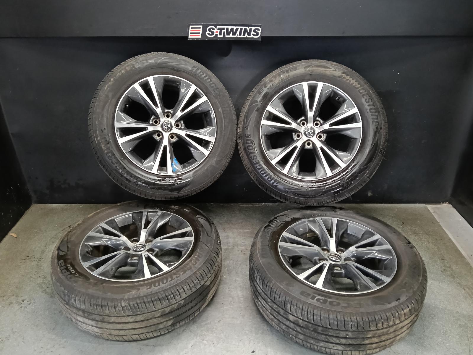 2018 TOYOTA KLUGER WHEEL MAG FACTORY, 18X7.5IN, GX, GSU50/GSU55, 11/16-02/21 0000416554
