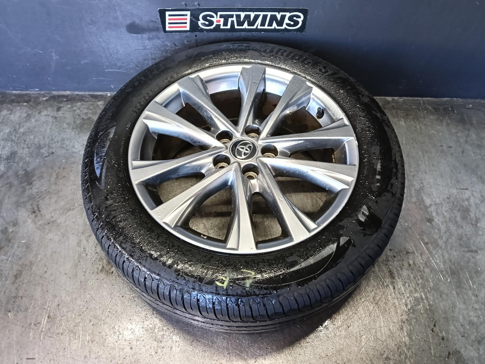 2016 TOYOTA RAV4 WHEEL MAG FACTORY, 18X7.5IN, DUAL SPOKE, XA40, 12/15-12/18 0000417005
