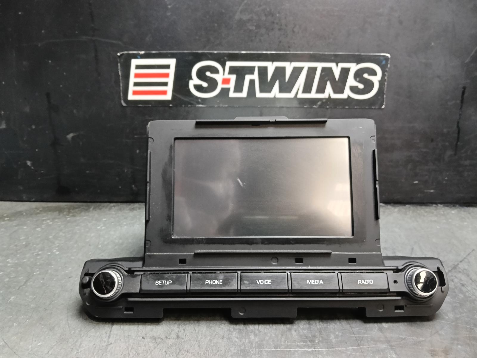 2016 HYUNDAI ELANTRA DISPLAY & CONTROL UNIT, 7IN NON SAT NAV TYPE, AD, 12/15-09/18 0000417360