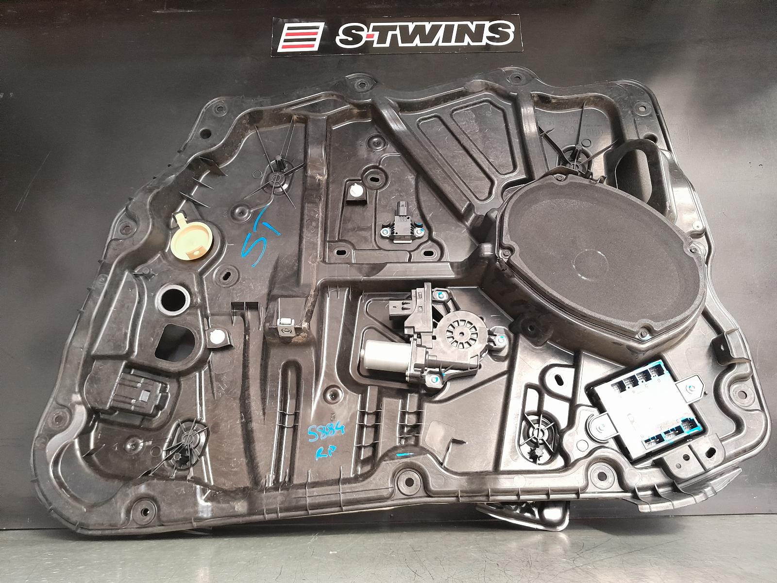 2023 JEEP GRANDCHEROKEE RIGHT FRONT WINDOW REG MOTOR WL, 08/21-12/23 0000374897