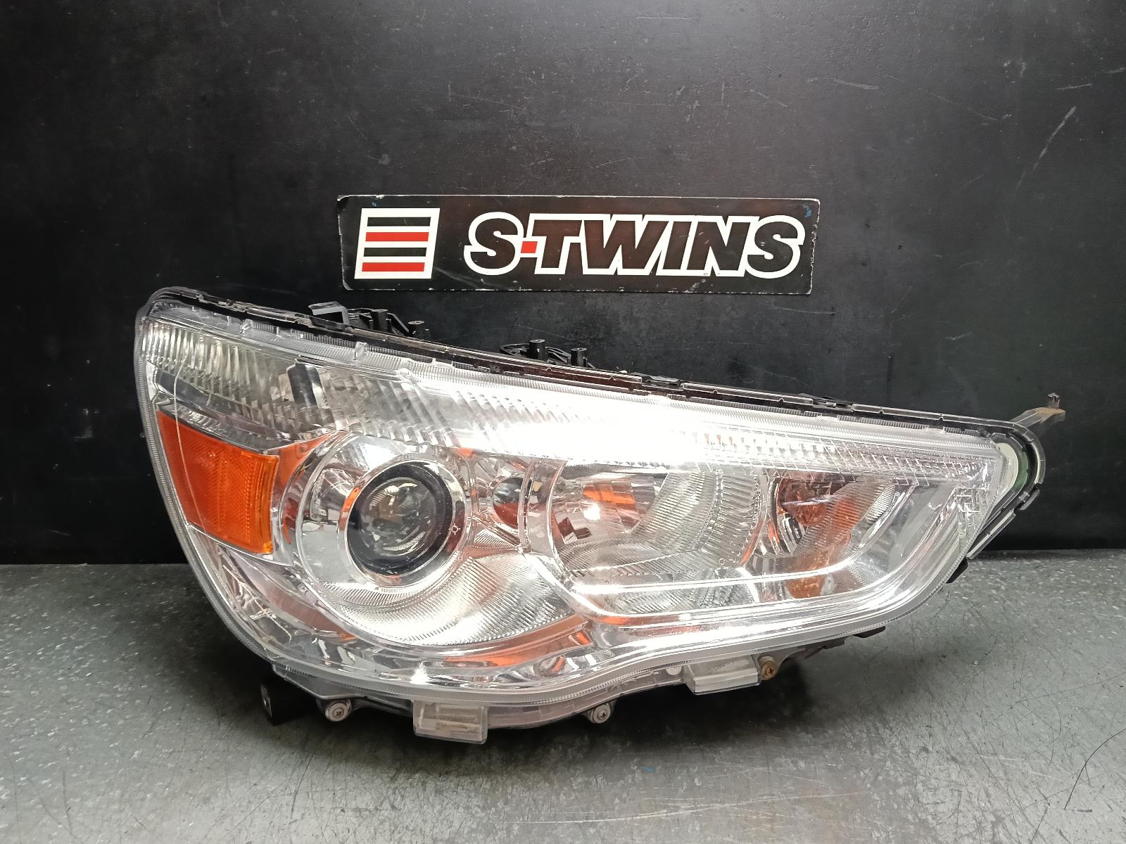 2019 MITSUBISHI ASX RIGHT HEADLAMP XB-XC, HALOGEN, W/ DAYTIME RUNNING LAMP TYPE, 04/14-07/19 0000418588