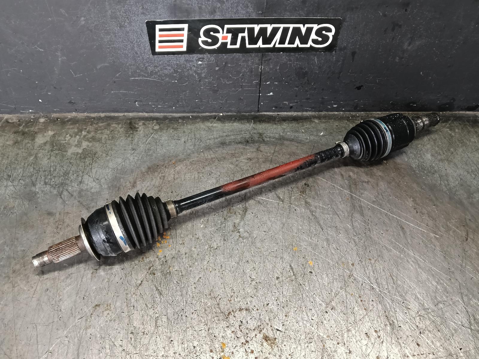 2017 SUBARU FORESTER LEFT DRIVESHAFT FRONT, AUTO T/M, BLACK CV JOINT, SJ, 12/13-08/18 0000419683