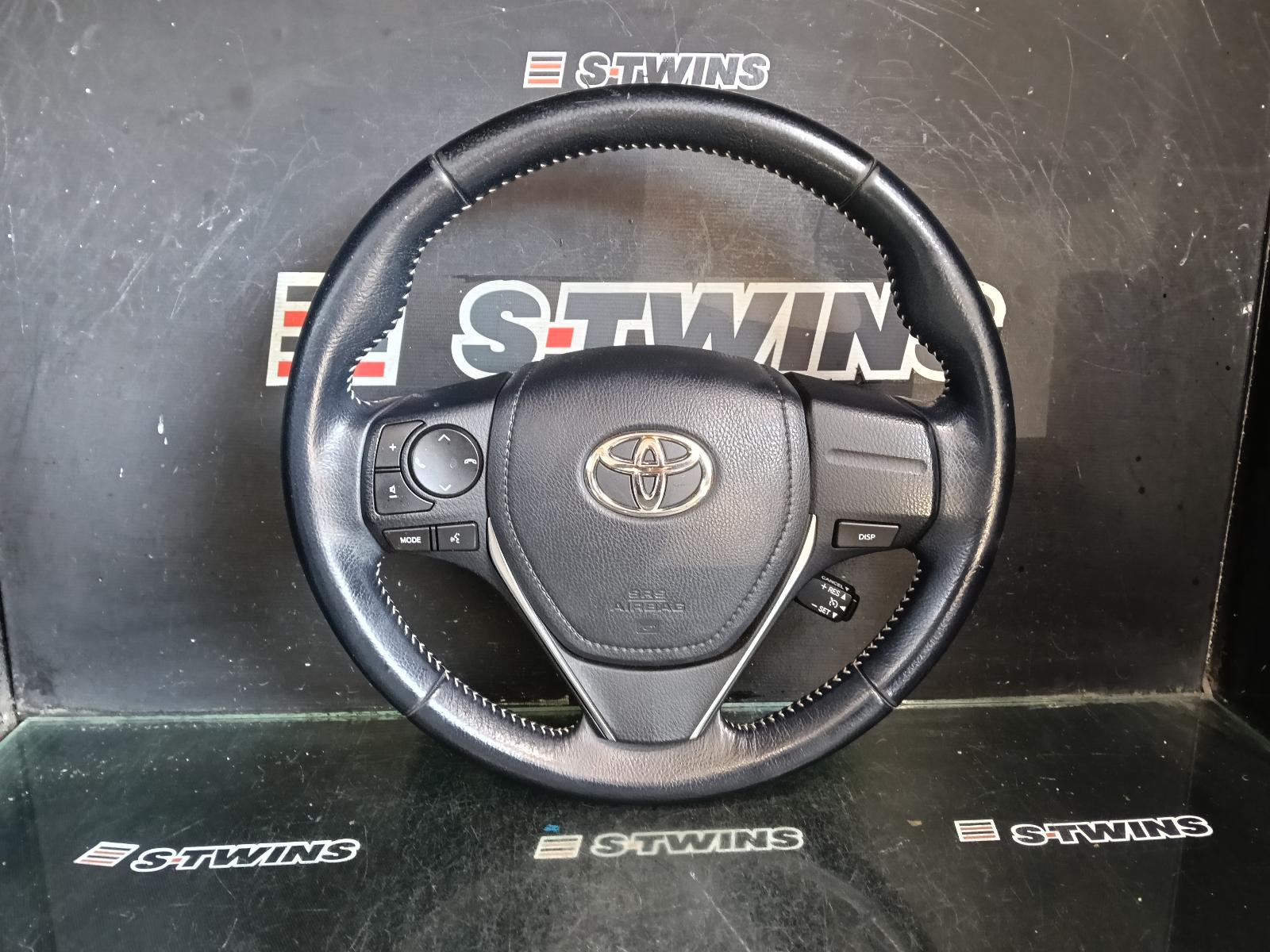 2017 TOYOTA COROLLA STEERING WHEEL LEATHER, ZRE182R, 08/12-06/18 0000421041