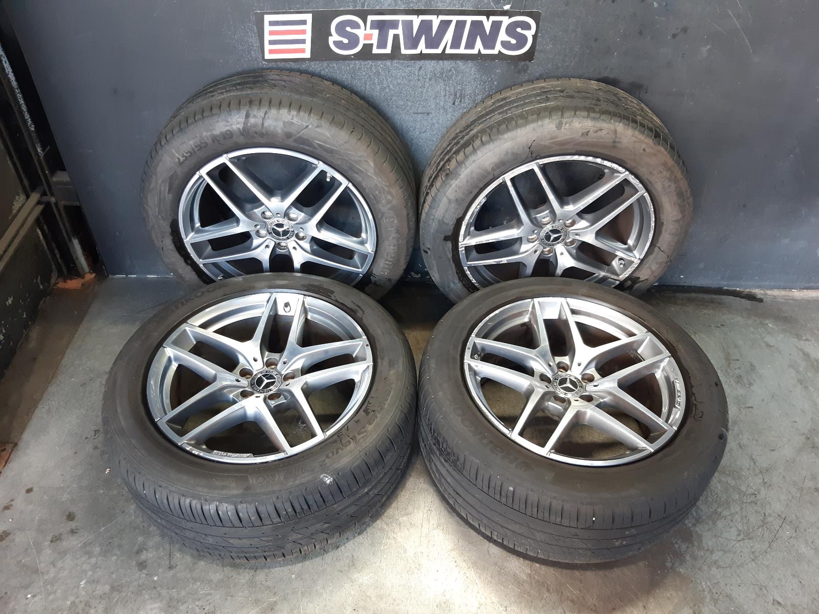 2017 MERCEDES GLC CLASS WHEEL MAG FACTORY, 19X8.0IN, 5 TWIN SPOKE, X253/C253, 09/15-03/23 0000317792