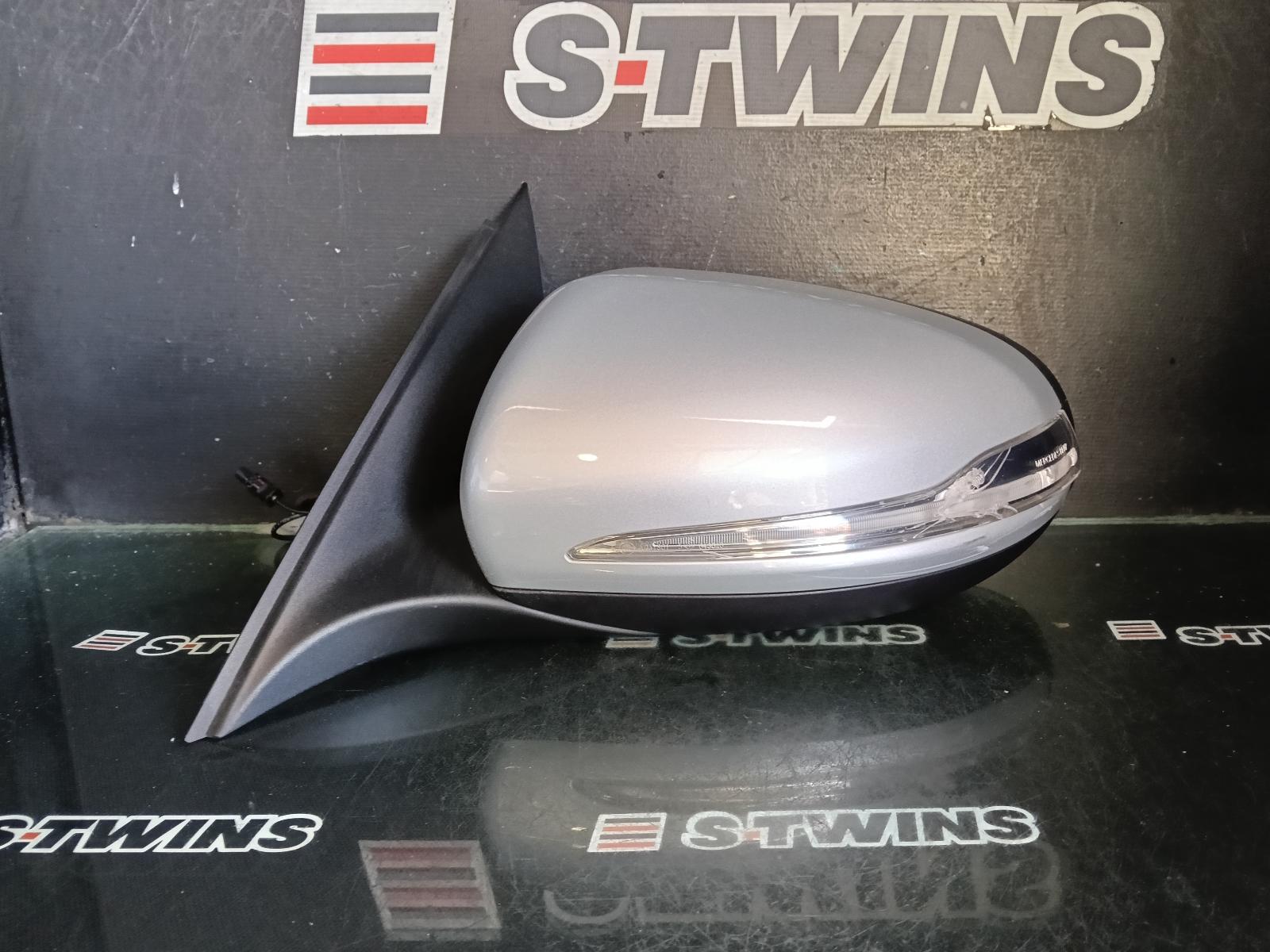 2014 MERCEDES C CLASS LEFT DOOR MIRROR W205/S205, SEDAN/WAGON, NON AMG, W/ CHROME FLASHER, MEMORY TYPE, COLOR CODED, 06/14-02/15 0000421830