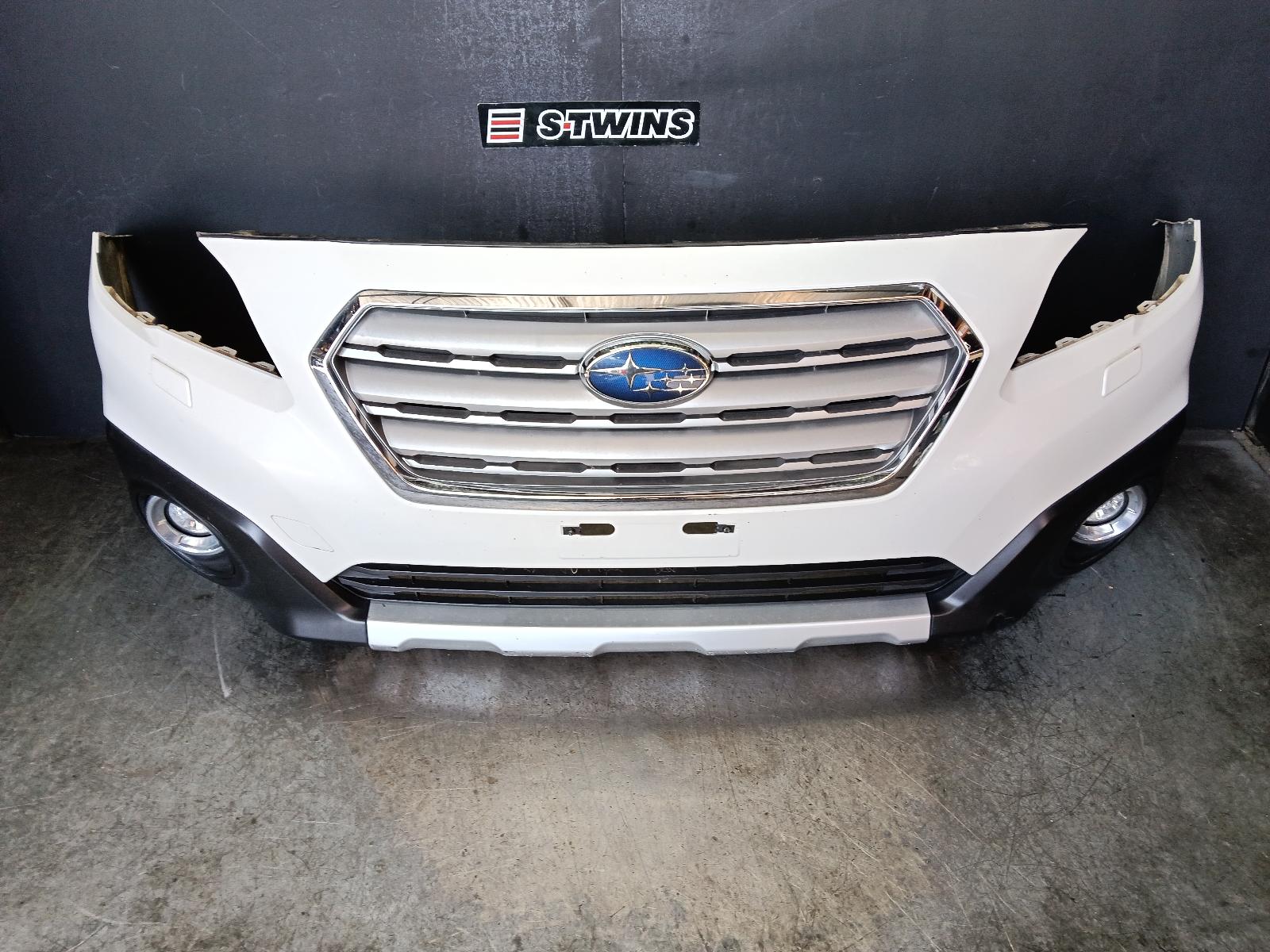 2017 SUBARU OUTBACK FRONT BUMPER 6TH GEN, NON PARK SENSOR, W/ H/LAMP WASHER TYPE, 08/14-12/17 0000421935