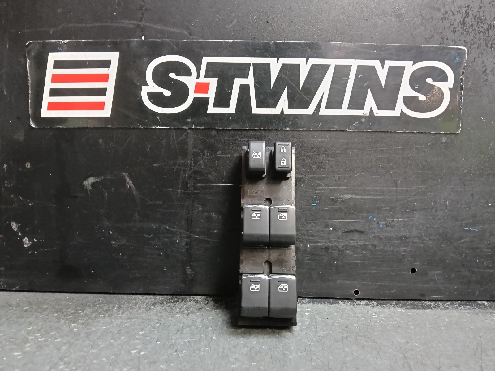 2017 SUBARU WRX PWR DR WIND SWITCH RH FRONT (MASTER SWITCH), BLACK BUTTONS, V1, 03/14-05/17 0000422175