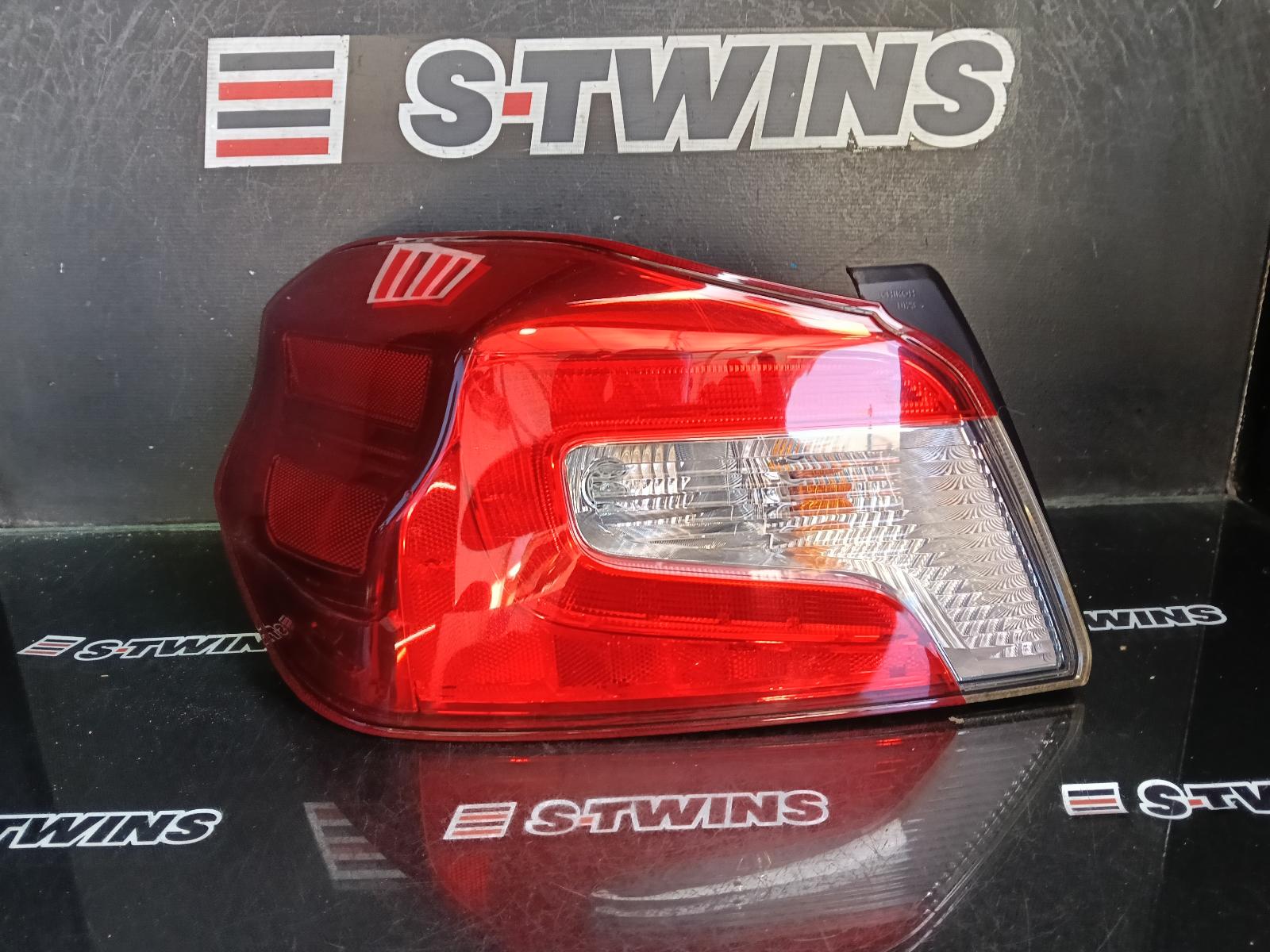 2018 SUBARU WRX LEFT TAILLIGHT V1, IN BODY, W/ RED LENS TYPE, 03/14-10/21 0000409732