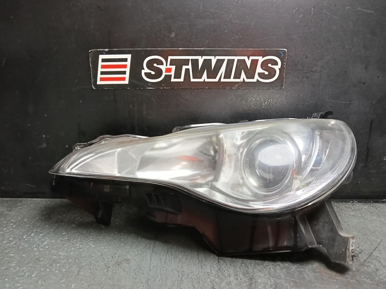 2014 TOYOTA 86 LEFT HEADLAMP ZN6, GT, HALOGEN TYPE, 04/12-09/16 0000418581
