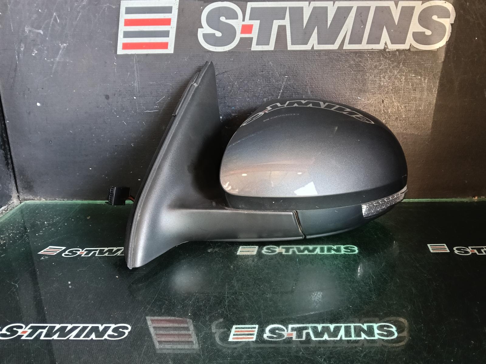 2014 VOLKSWAGEN TIGUAN LEFT DOOR MIRROR 5N, MANUAL FOLD (6XN), HEATED TYPE, 05/08-08/16 0000395534