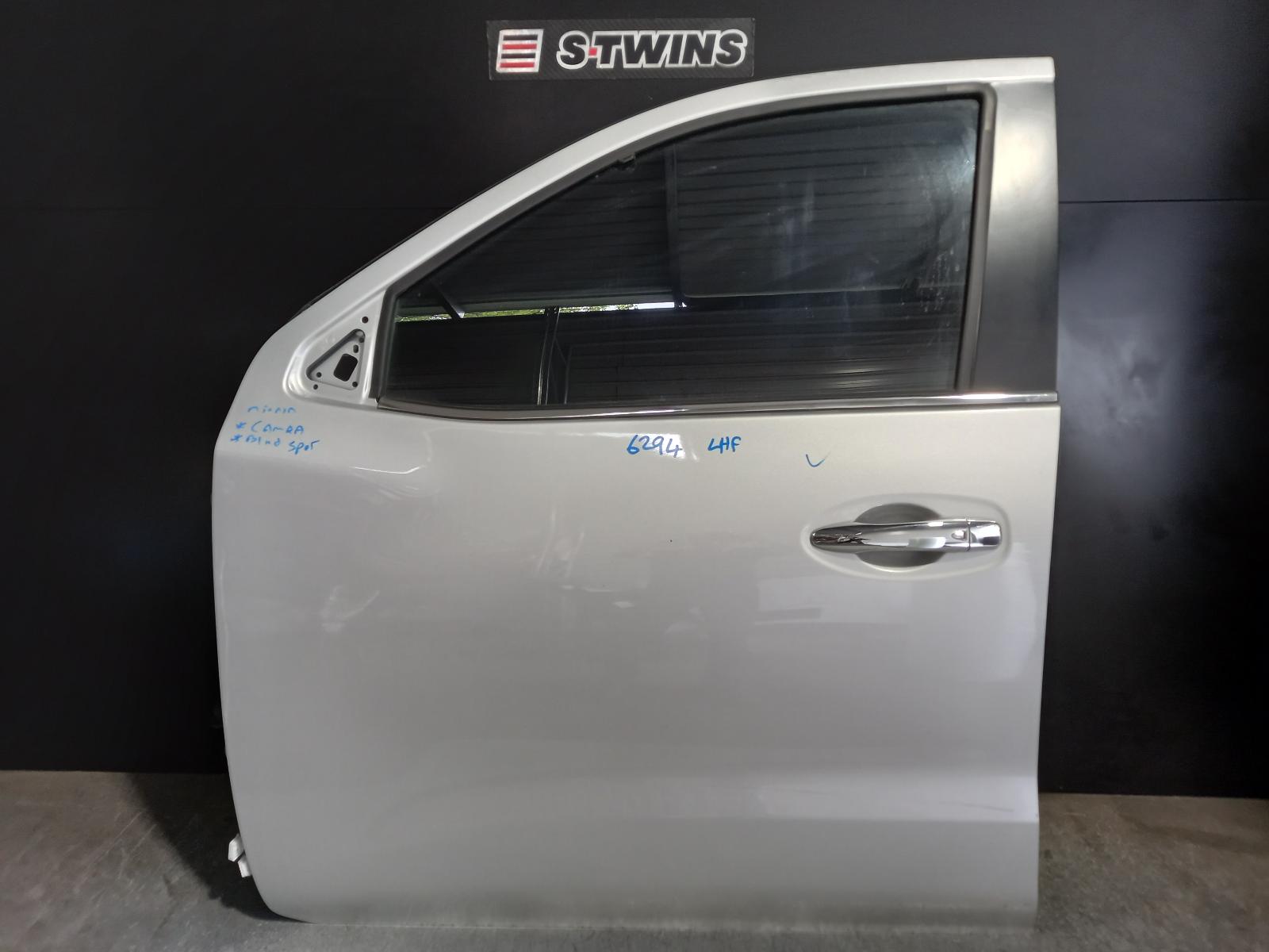 2021 NISSAN NAVARA LEFT FRONT DOOR NP300, KING CAB, 05/15- 0000238257