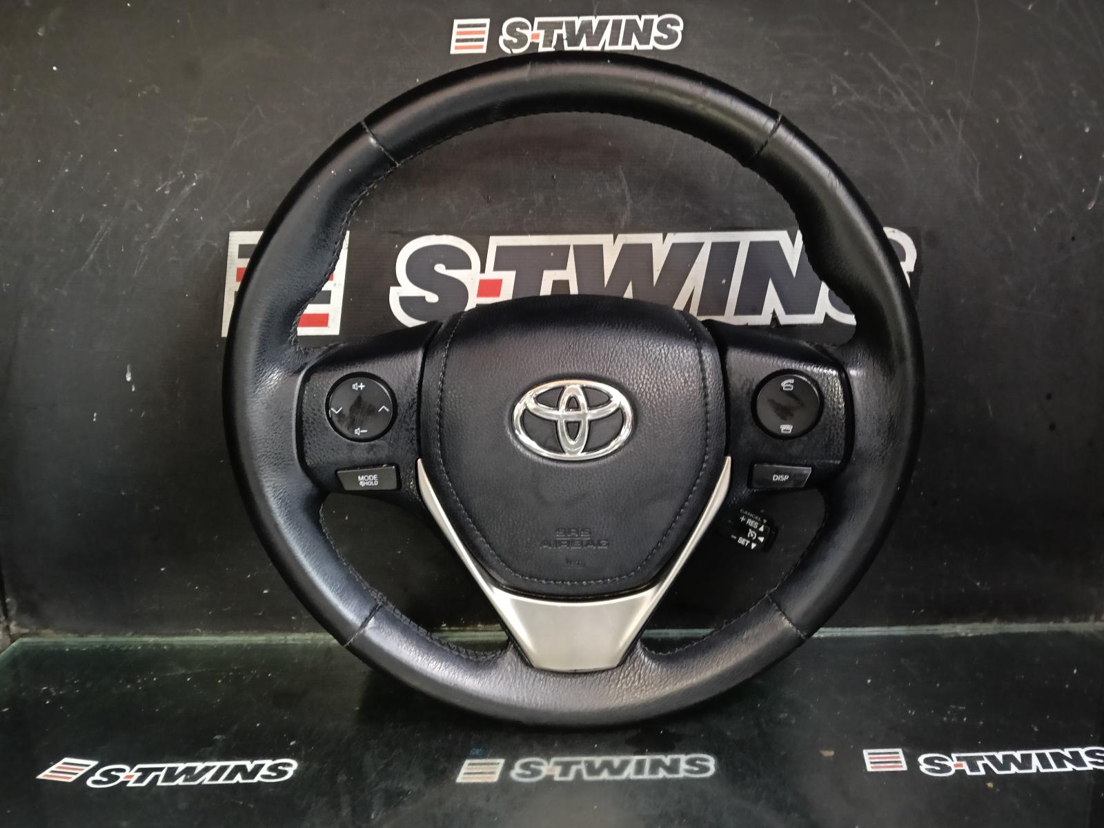 2013 TOYOTA RAV4 STEERING WHEEL LEATHER, XA40, CRUISER/GXL, 12/12-09/15 0000422380