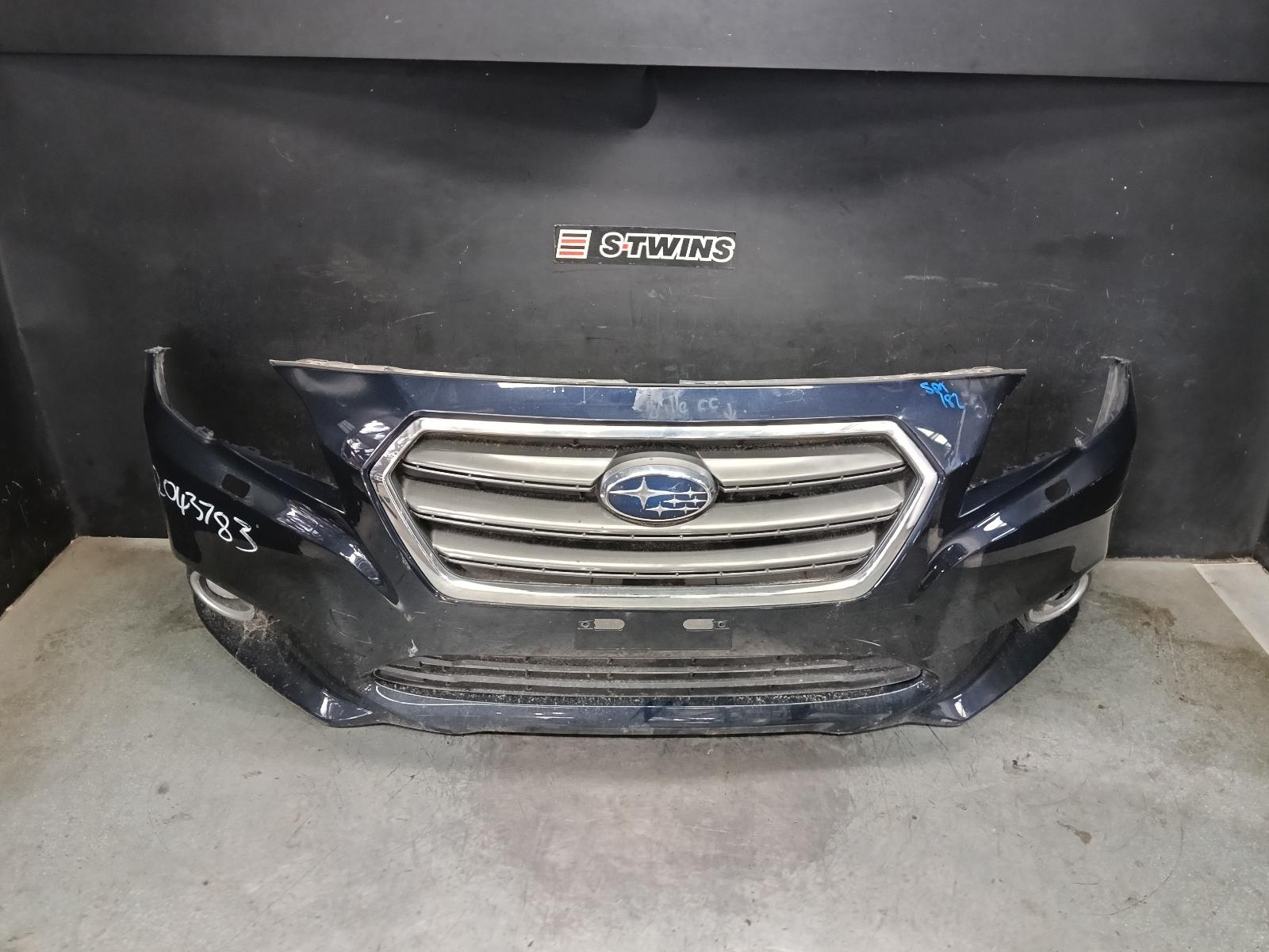 2015 SUBARU LIBERTY FRONT BUMPER 6TH GEN, W/ H/LAMP WASHER, NON PARK SENSOR TYPE, 08/14-11/17 0000422663