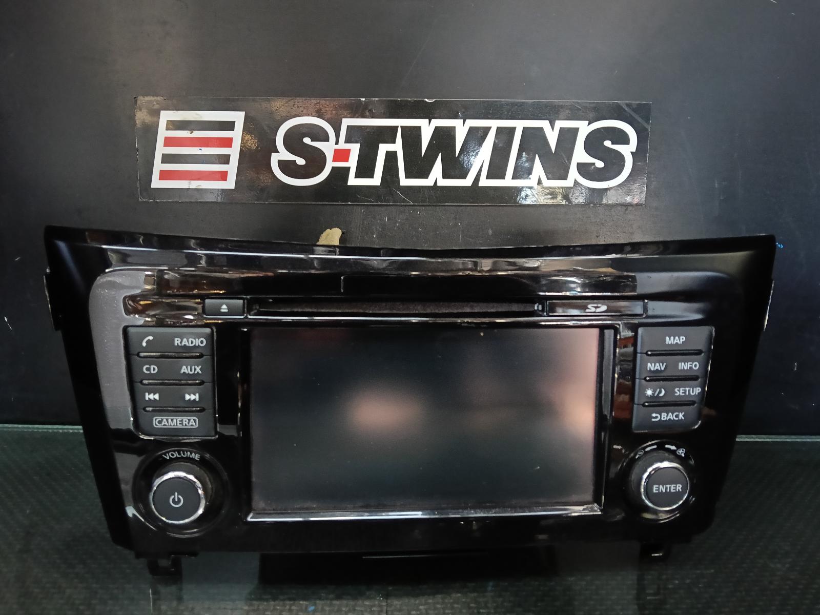 2017 NISSAN QASHQAI DISPLAY & HEAD UNIT, SAT NAV TYPE, J11, 12/13-07/21 0000422408
