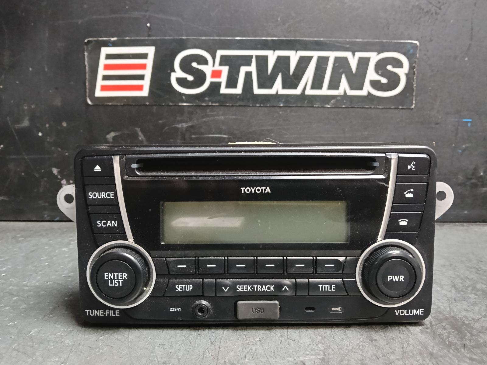 2014 TOYOTA 86 RADIO/CD/MP3, GT, ZN6, 04/12-10/16 0000422611