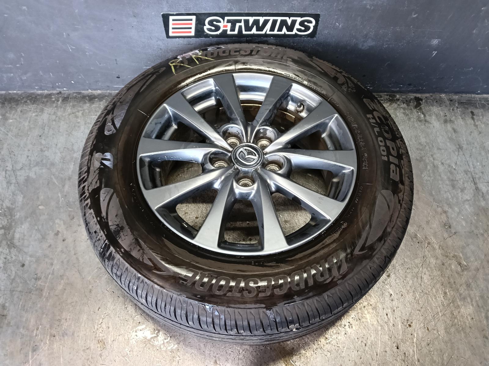 2020 MAZDA CX30 WHEEL MAG FACTORY, 16X6.5IN, 5 V SPOKE, DARK GREY, DM, 10/19- 0000423227
