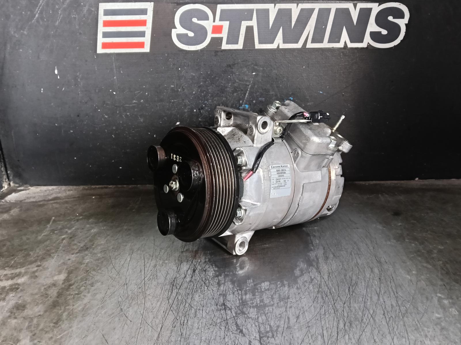 2010 NISSAN DUALIS A C COMPRESSOR J10, 2.0, MR20, P/N 92600-BR21A, 10/07-05/14 0000423092