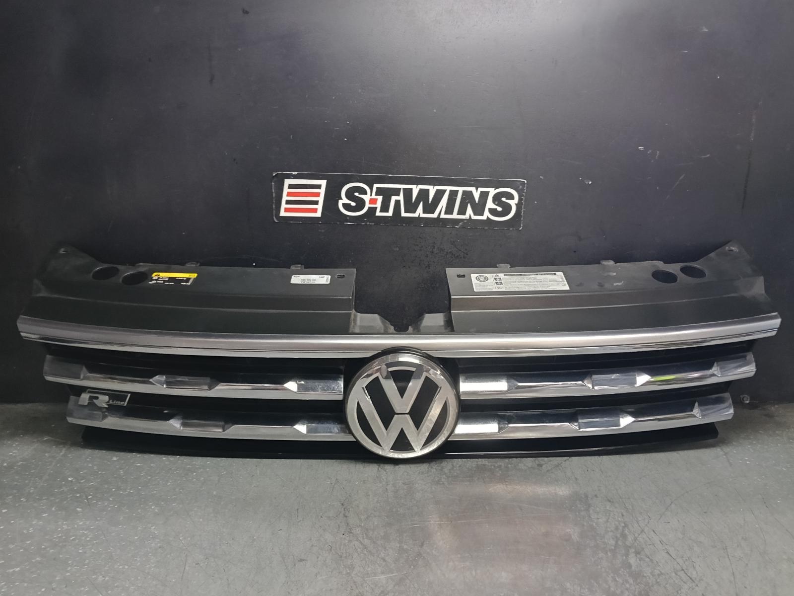 2019 VOLKSWAGEN TIGUAN GRILLE RADIATOR GRILLE, R-LINE, ALLSPACE, 5NA, 05/18-05/19 0000423036