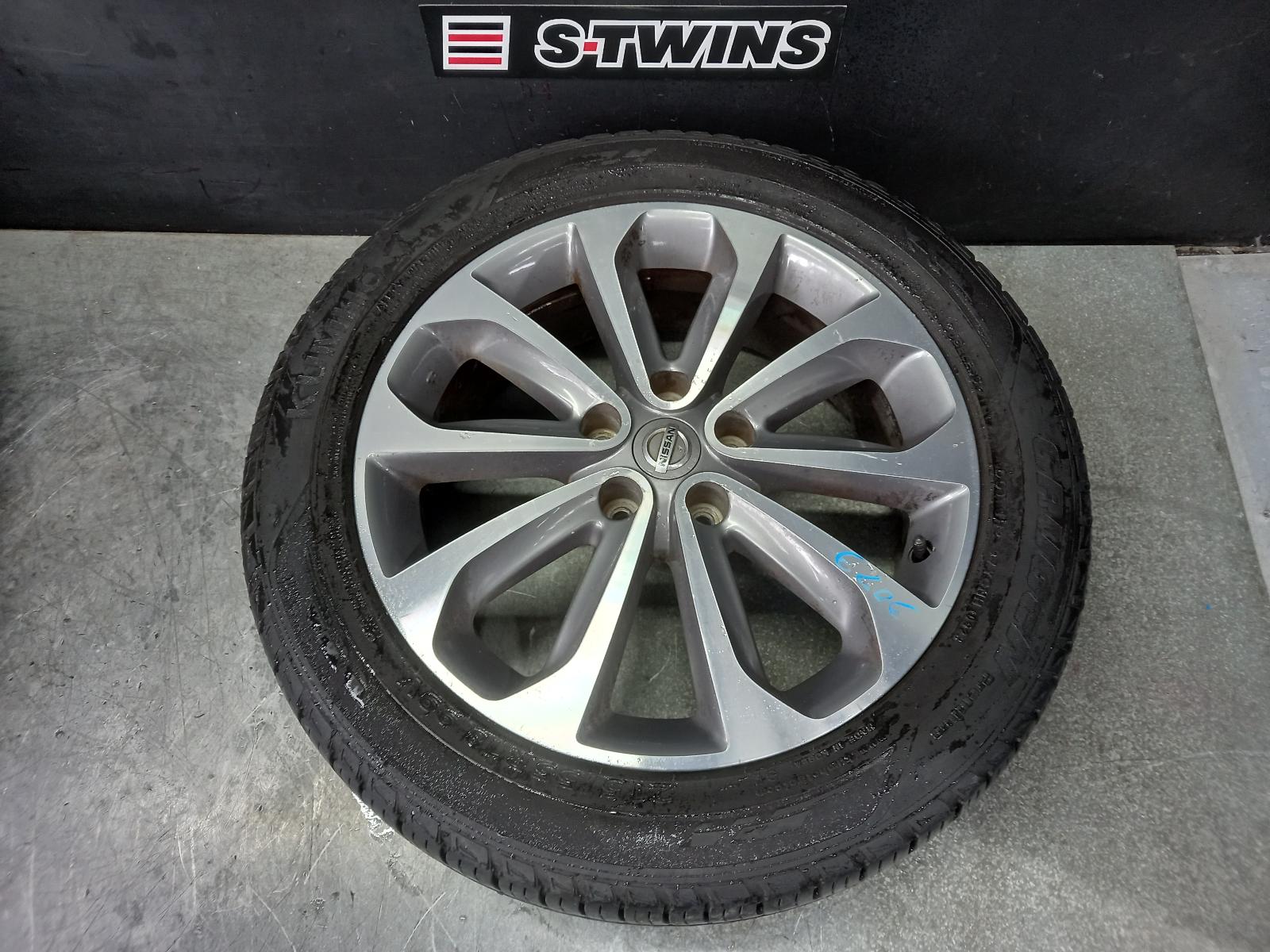 2013 NISSAN DUALIS WHEEL MAG FACTORY, 18X6.5IN, J10, 10/07-05/14 0000344229