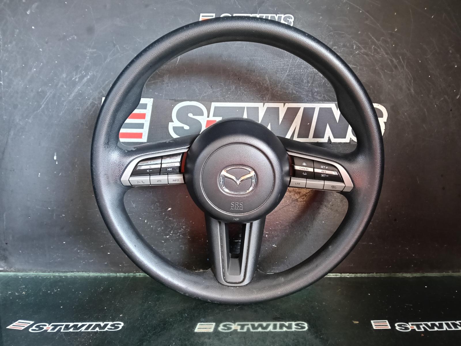 2020 MAZDA CX30 STEERING WHEEL LEATHER, NON PADDLE SHIFT TYPE, NON HEATED TYPE, DM, 10/19- 0000423343