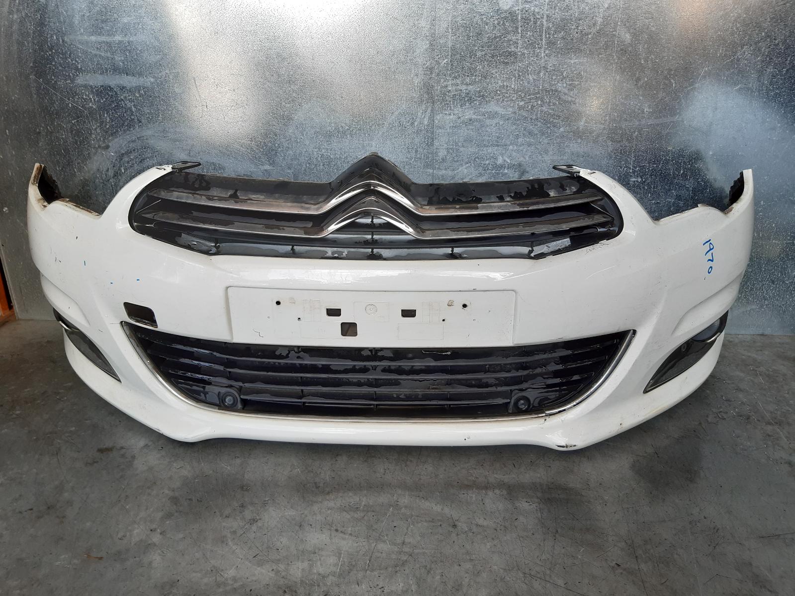 2012 CITROEN C4 FRONT BUMPER B7, W/ PARK SENSORS TYPE, 10/11-07/15 0000095957