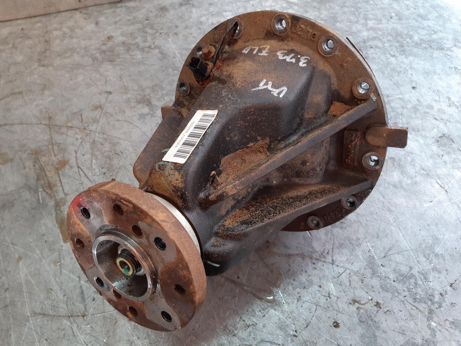 2017 FORD RANGER DIFFERENTIAL CENTRE REAR, 2.2/3.2, DIESEL, AUTO T/M, 2WD HI-RIDE/4WD, PX, 3.73 RATIO, LOCKER TYPE, 06/15-06/18 0000090877