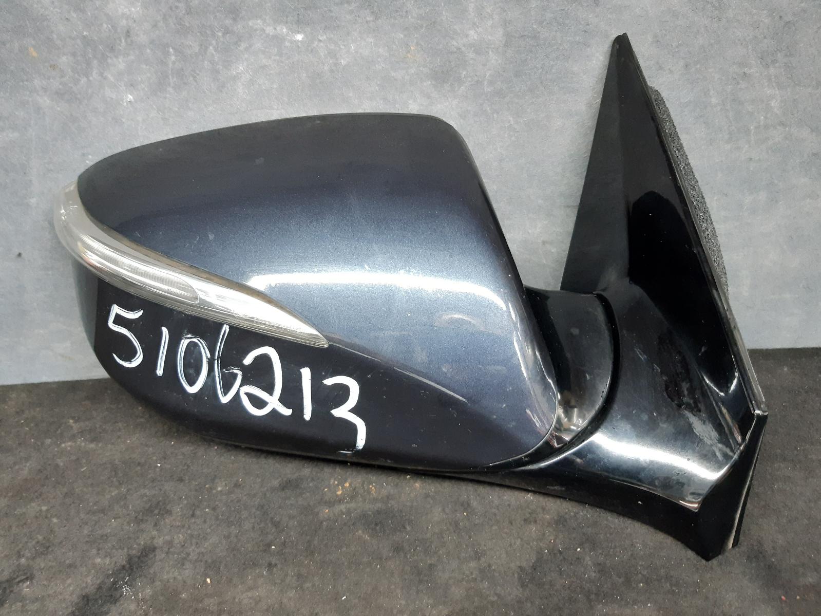 2012 HYUNDAI SANTA FE RIGHT DOOR MIRROR DM, ACTIVE, MANUAL FOLD (5 PIN), 06/12-04/14 0000094675