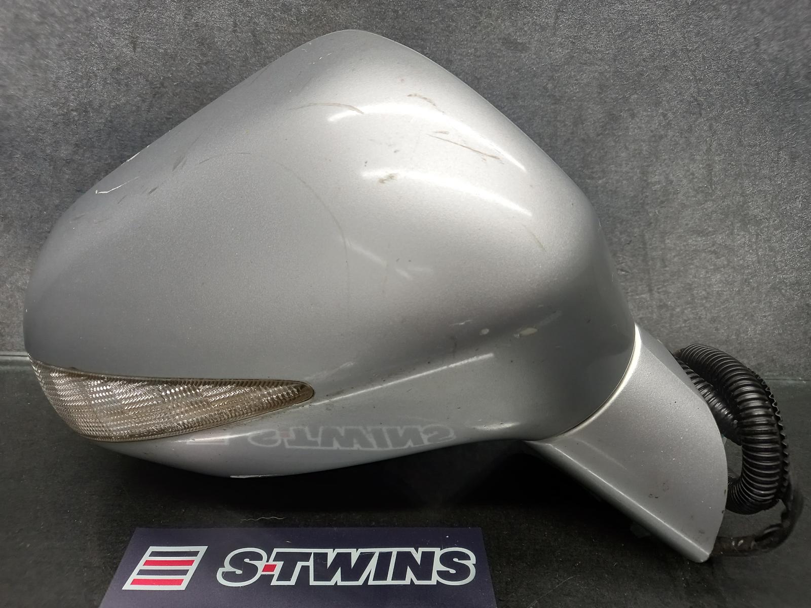 2007 HONDA CIVIC RIGHT DOOR MIRROR 8TH GEN, FD, SEDAN, HYBRID, W/ INDICATOR, CLEAR GLASS TYPE, 02/06-02/09 0000143742