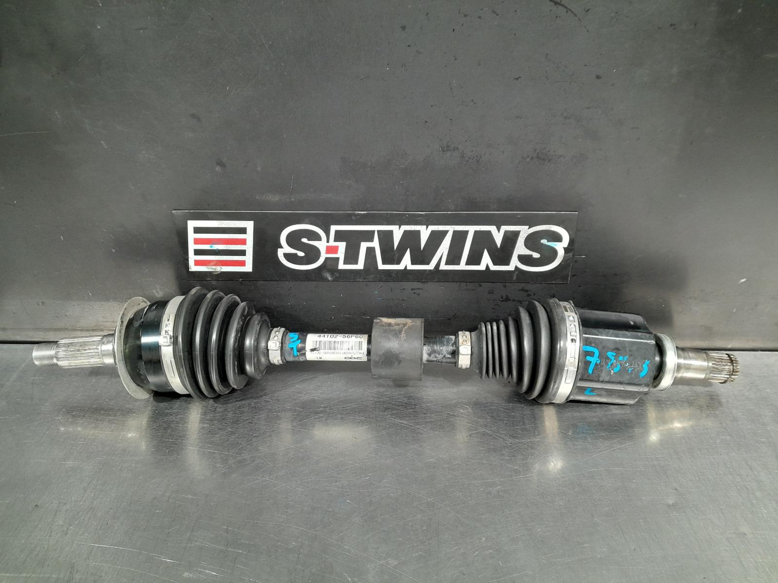 2019 SUZUKI S-CROSS LEFT DRIVESHAFT FRONT, FWD, AUTO T/M, K14C, JY, 11/16-05/22 0000298012