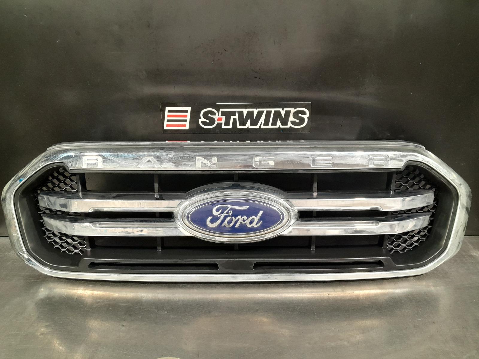 2018 FORD RANGER GRILLE RADIATOR GRILLE, PX SERIES 3, XLS/XLT, CHROME, 06/18-04/22 0000213270