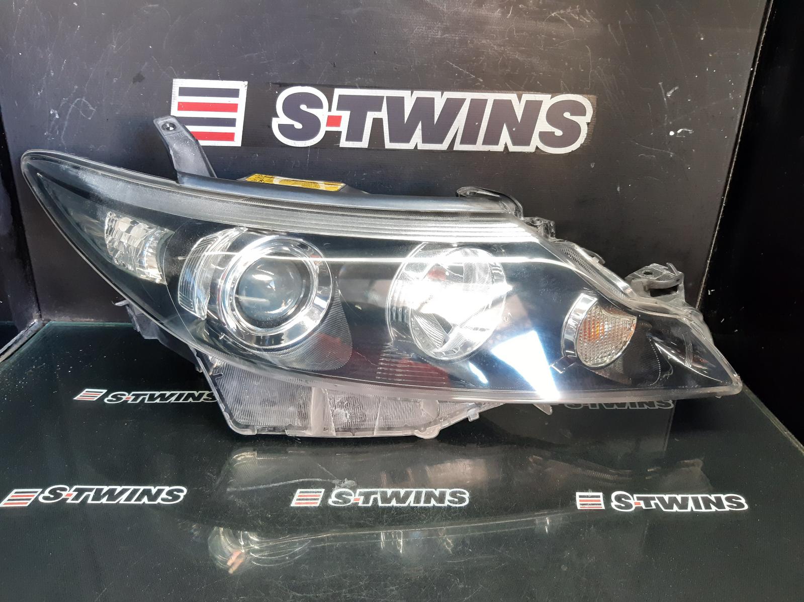 2014 TOYOTA ESTIMA RIGHT HEADLAMP XR50, HID TYPE, ELECT ADJ, CHROME INNER, LENS 28192, 05-19 (IMPORT) 0000353222