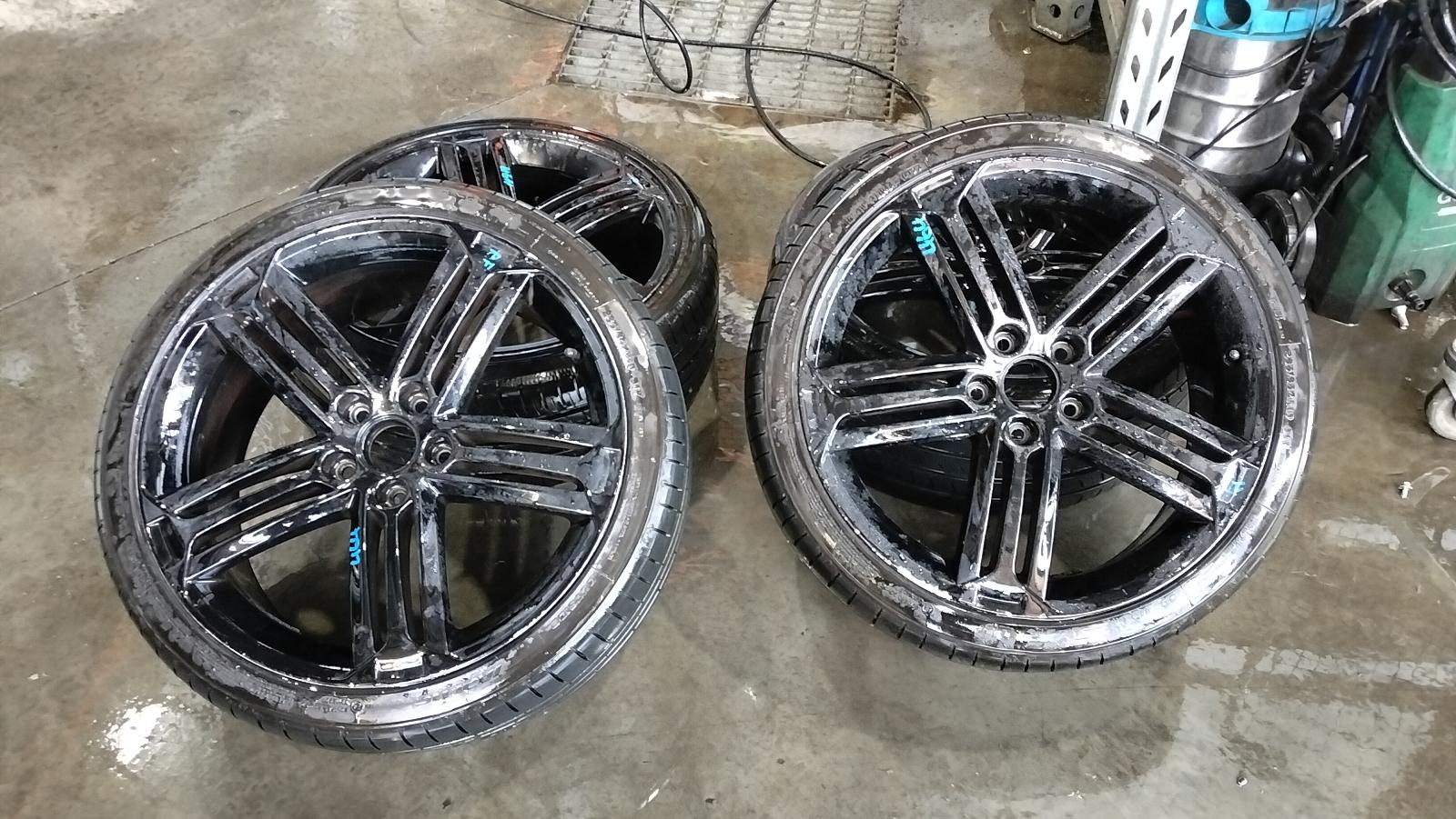 2014 VOLKSWAGEN GOLF WHEEL MAG FACTORY, 19X7.5IN, SANTIAGO, GEN 7, GTi PERFORMANCE, 03/14-03/17 0000395727