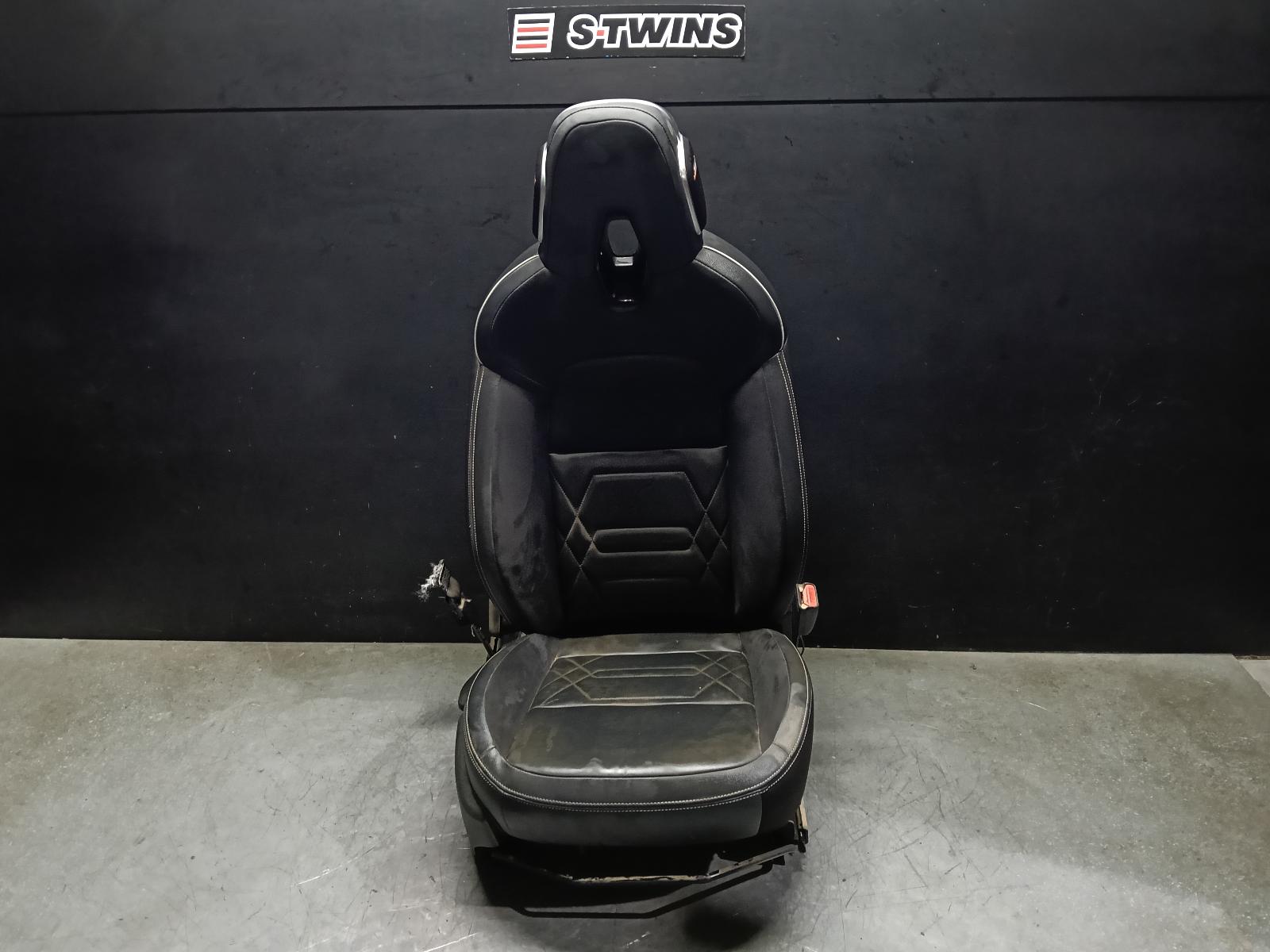 2021 NISSAN JUKE FRONT SEAT RH FRONT, LEATHER, BLACK, F16, 03/20- 0000400899