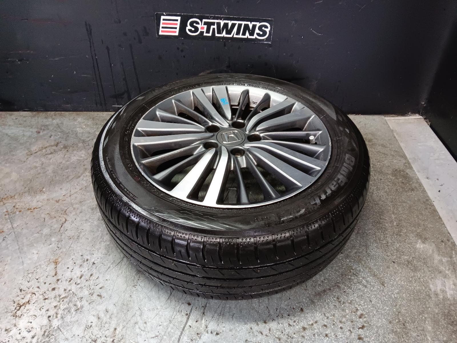 2018 HONDA ODYSSEY WHEEL MAG RC1, FACTORY, 17X7IN, MULTI SPOKE, BI-COLOUR, GREY/SILVER, 02/14-12/20 0000411717