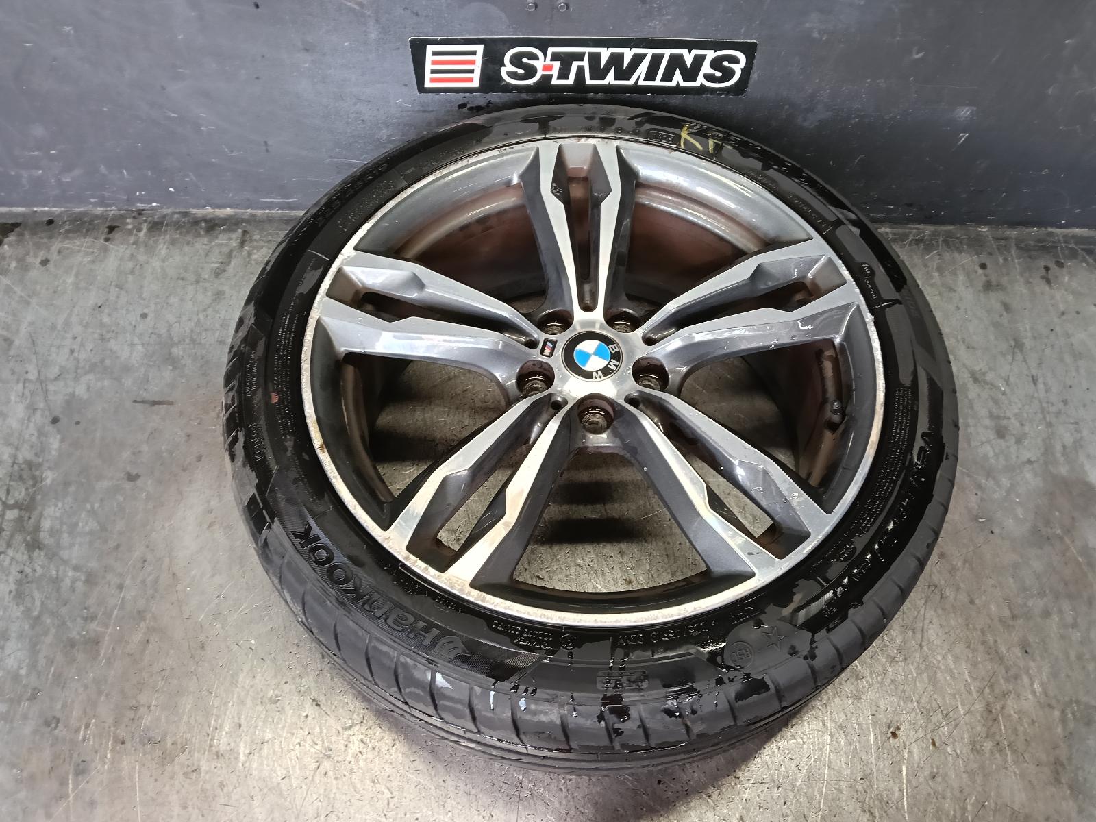 2018 BMW X1 WHEEL MAG FACTORY, 19X8IN, DUAL SPOKE, STYLE 572 M, F48, 08/15-06/19 0000422908