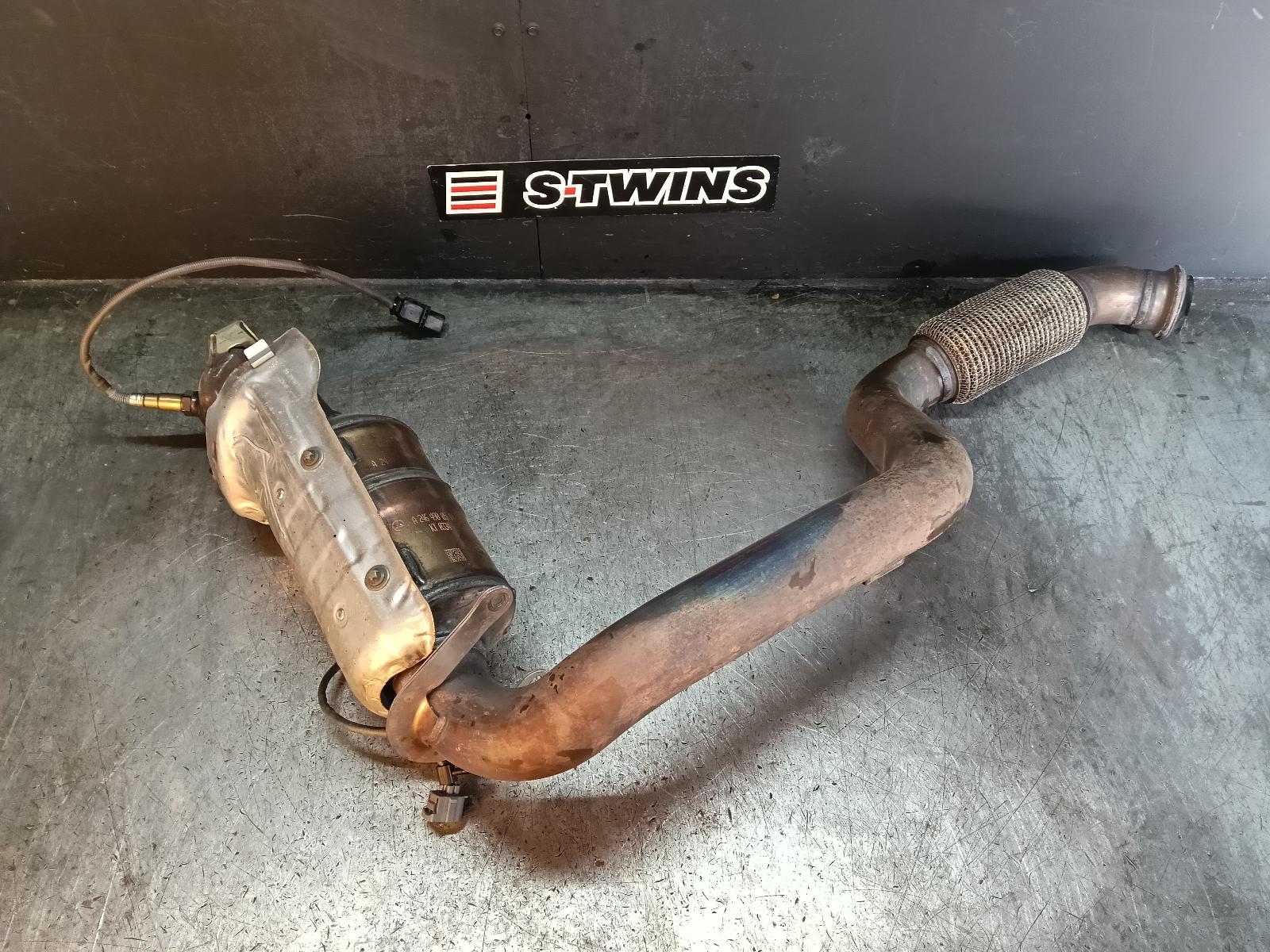 2018 MERCEDES GLA CLASS CATALYTIC CONVERTER DOWNPIPE-CAT TYPE, PETROL, 2.0, TURBO, 133.980 CODE, GLA45 AMG, X156, 04/14-01/20 0000414996