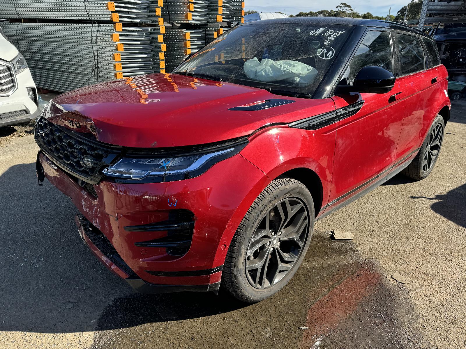 2021 LAND ROVER RANGE ROVER EVOQUE INTERCOOLER L551, 2.0, PETROL, TURBO TO INTERCOOLER HOSE/PIPES, 02/19