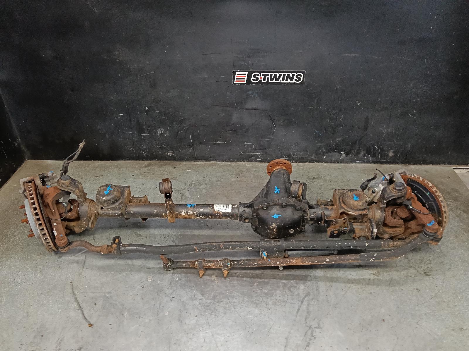 2007 JEEP WRANGLER FRONT DIFF ASSEMBLY JK, AUTO/MANUAL, AWD, DIESEL, 2.8, TURBO, 4.10 RATIO, 12/06-07/18