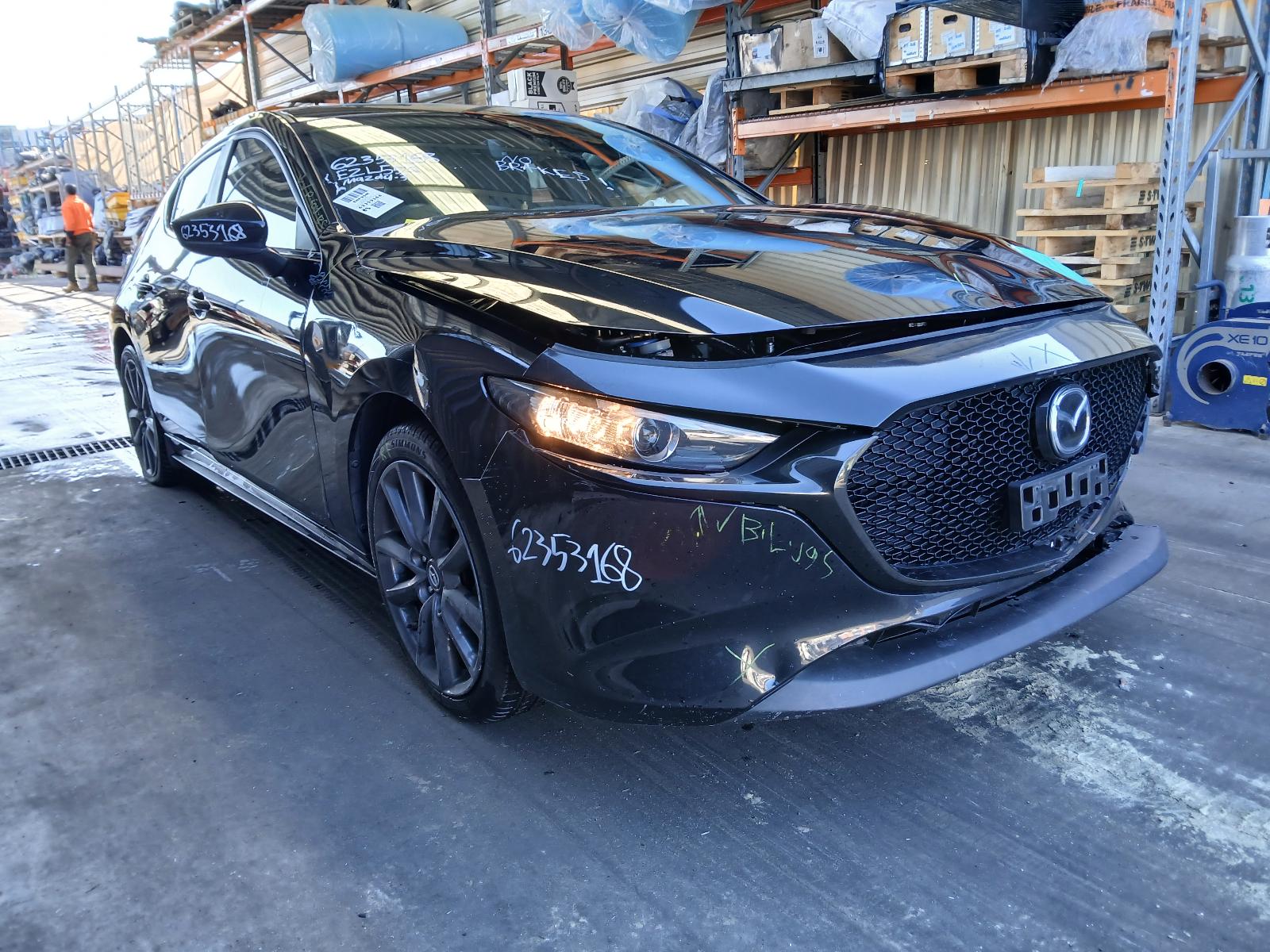 2023 MAZDA 3 RIGHT REAR DOOR SLIDING BP, HATCH, 03/19