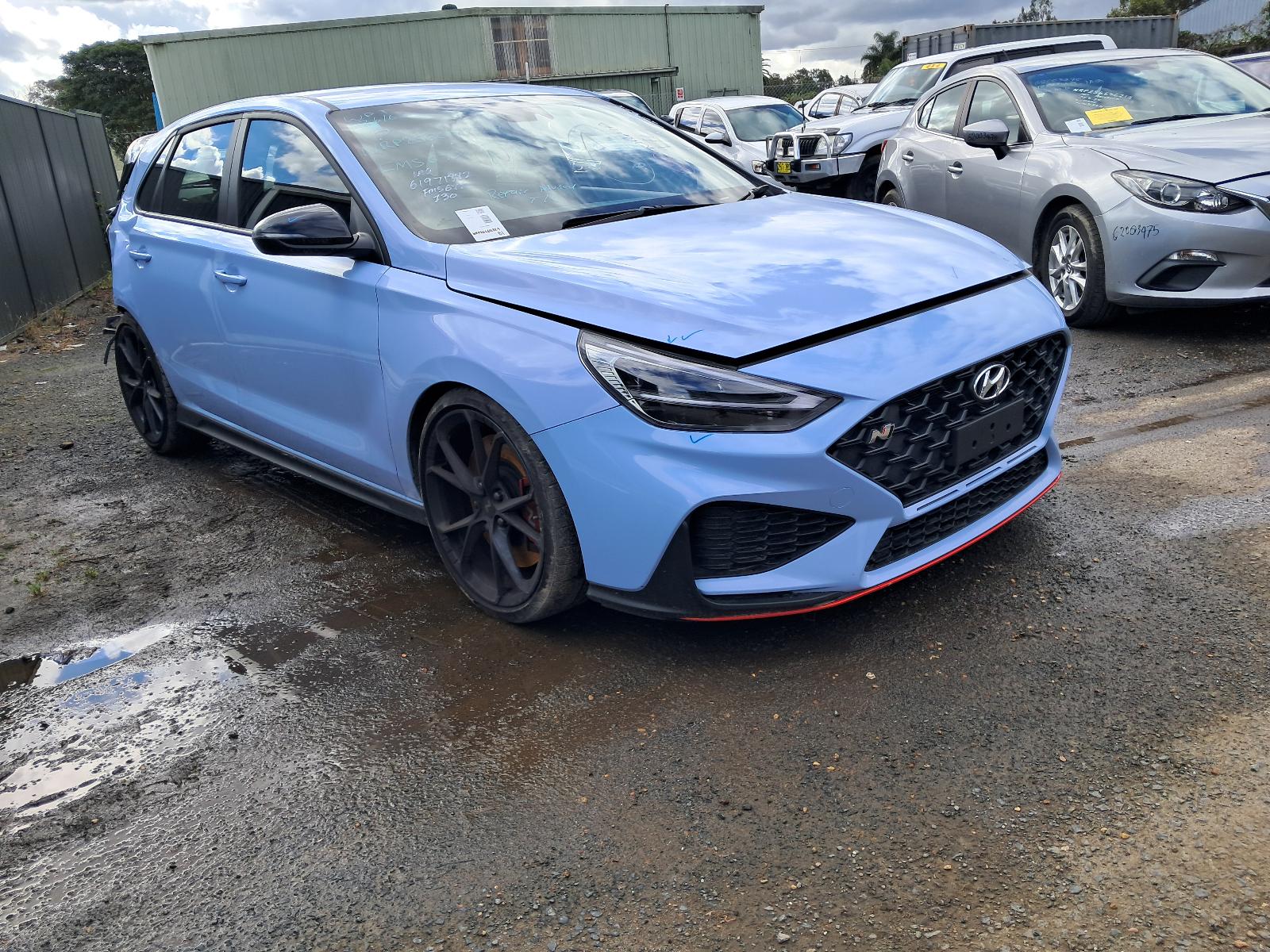 2022 HYUNDAI I30 LEFT FRONT STRUT PD, 2.0, G4KH, PETROL, TURBO, 03/17