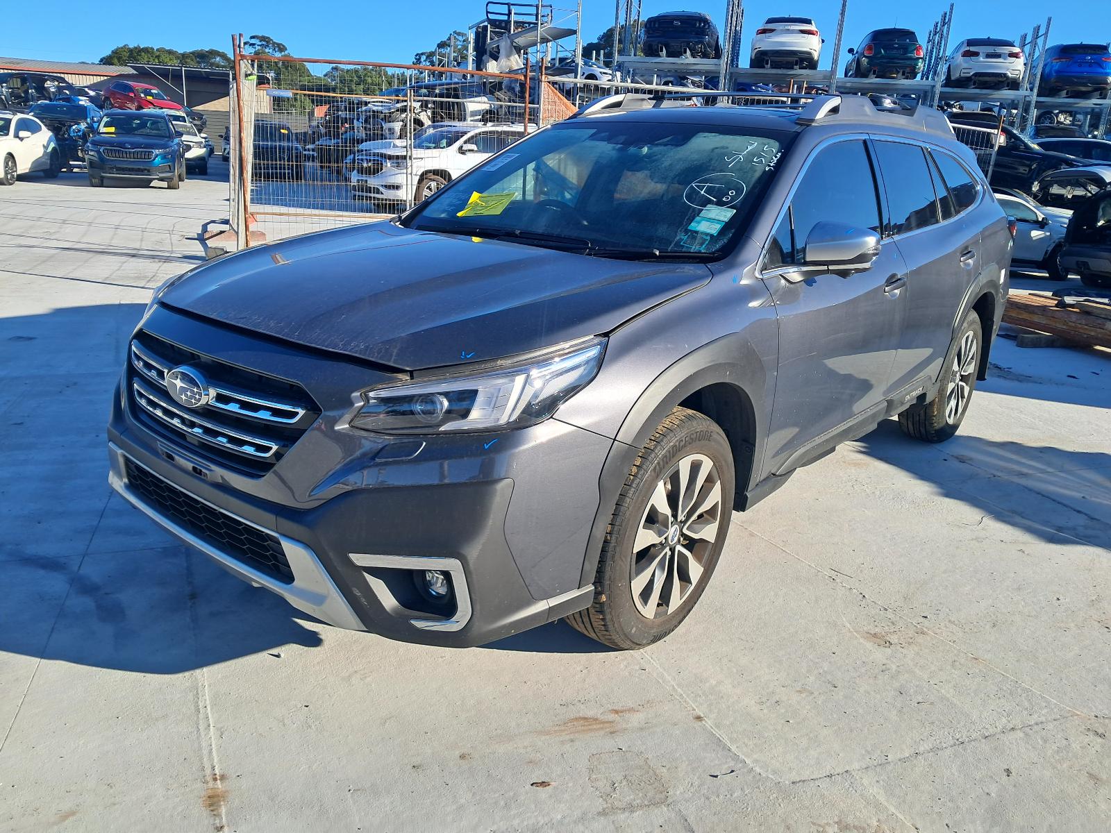 2023 SUBARU OUTBACK 7TH GEN, HEAD UNIT, W/ SAT NAV TYPE, 12/20