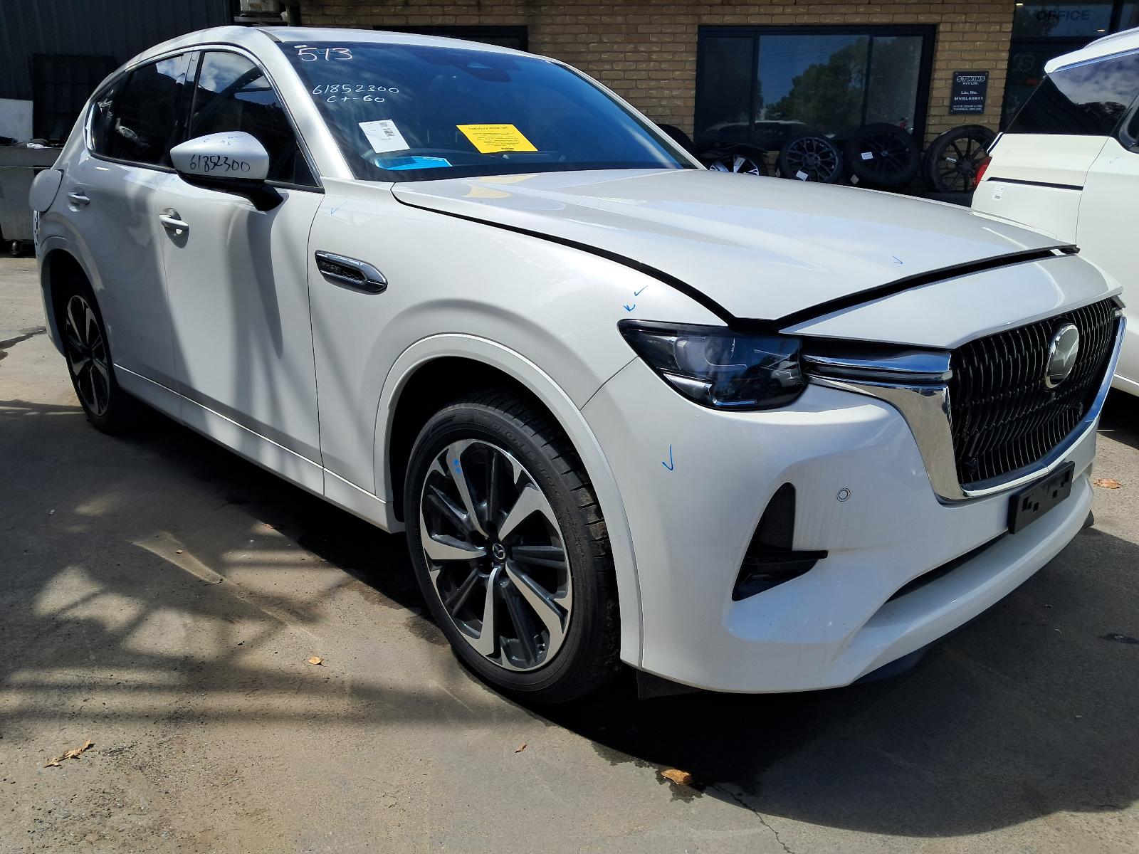 2024 MAZDA CX60 GRILLE KH, RADIATOR GRILLE, VERTICAL BAR TYPE, 04/22