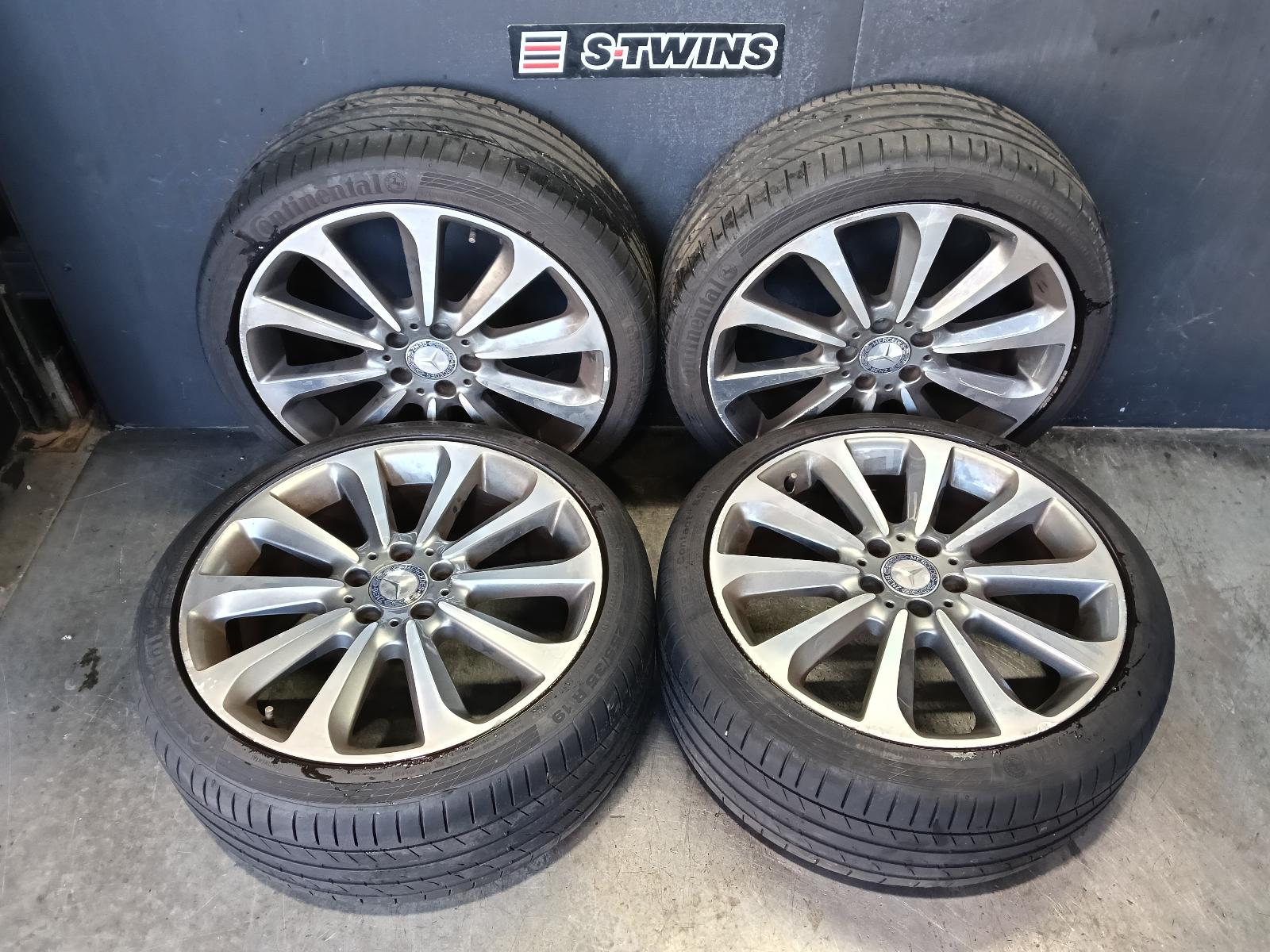 2016 MERCEDES C CLASS WHEEL MAG FACTORY, 19X7.5IN, R17 STAMPED ON WHEEL, FRONT, W205/S205, 06/14-09/21