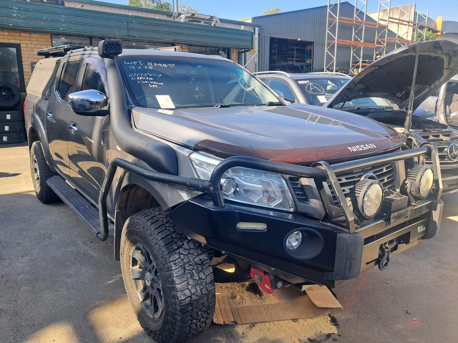 2018 NISSAN NAVARA AIR CLEANER DUCT HOS NP300, DIESEL, 2.3, YS23DDTT (TWIN TURBO), PRE AIR FILTER, 04/15