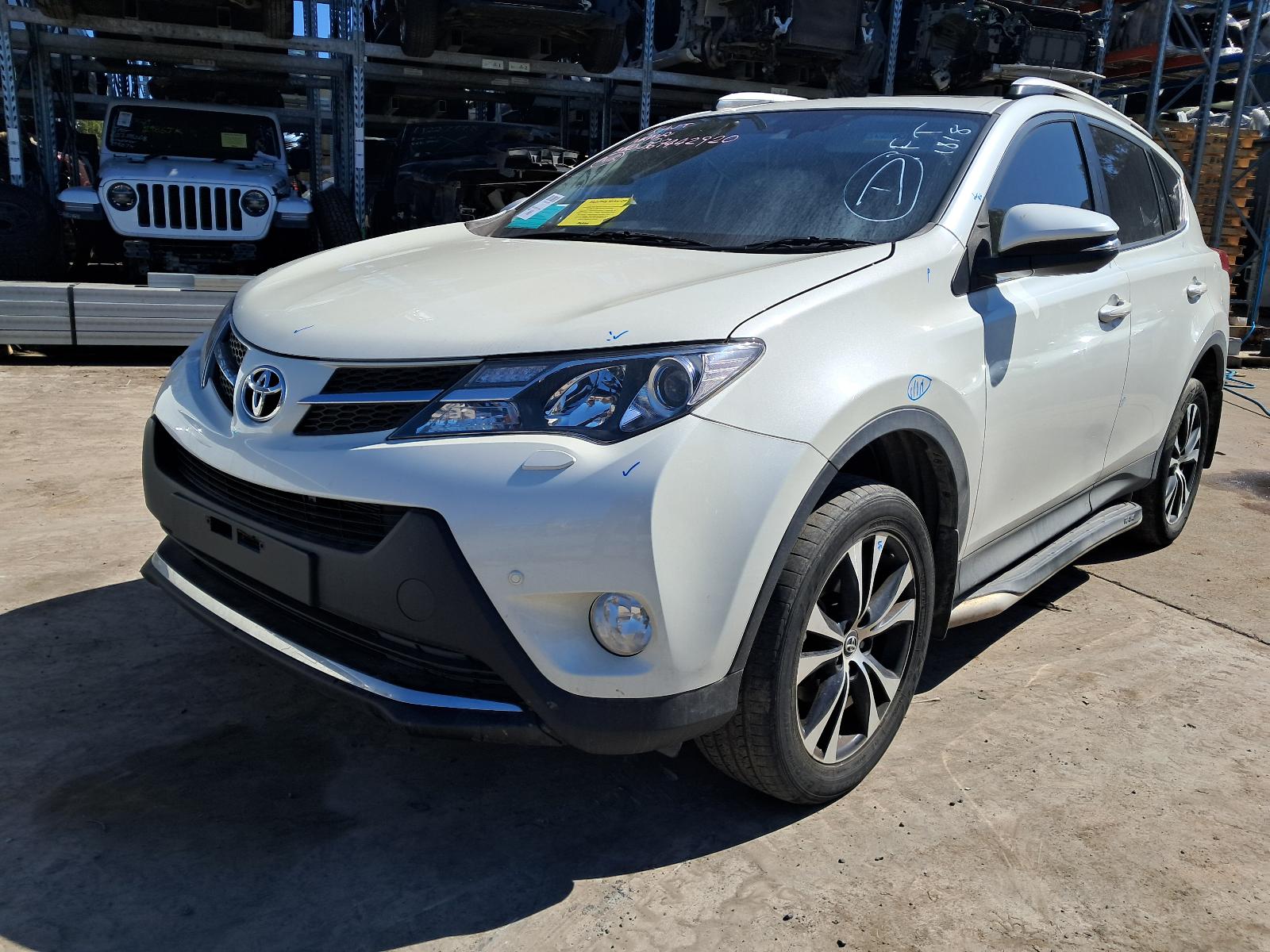 2014 TOYOTA RAV4 HEADREST RH REAR, XA40, LEATHER, BLACK, 12/12-12/18