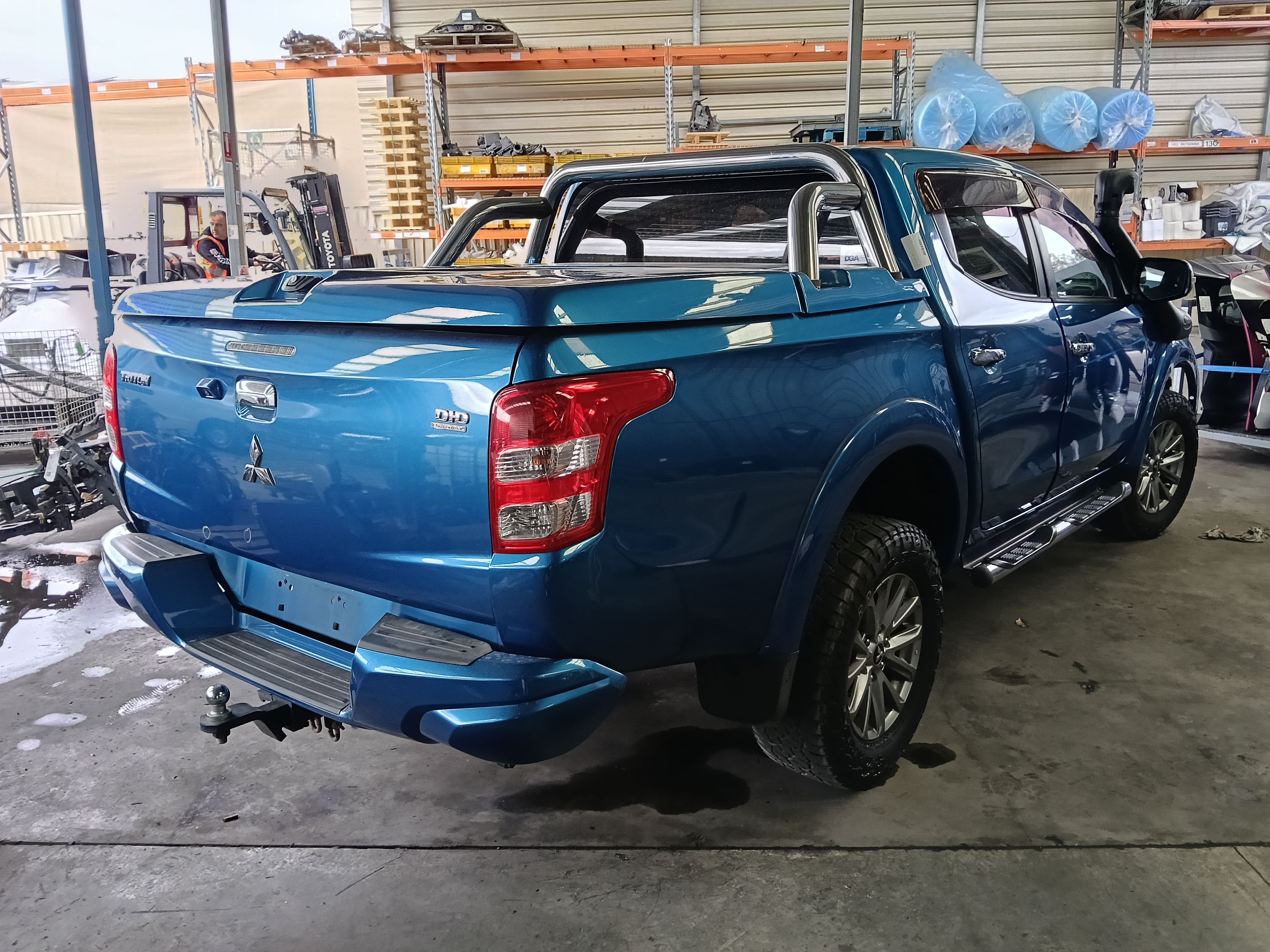 2016 MITSUBISHI TRITON TRANSFER CASE AUTO T/M, SUPER SELECT, 6 BOLT REAR FLANGE, MQ-MR, 03/15-10/23