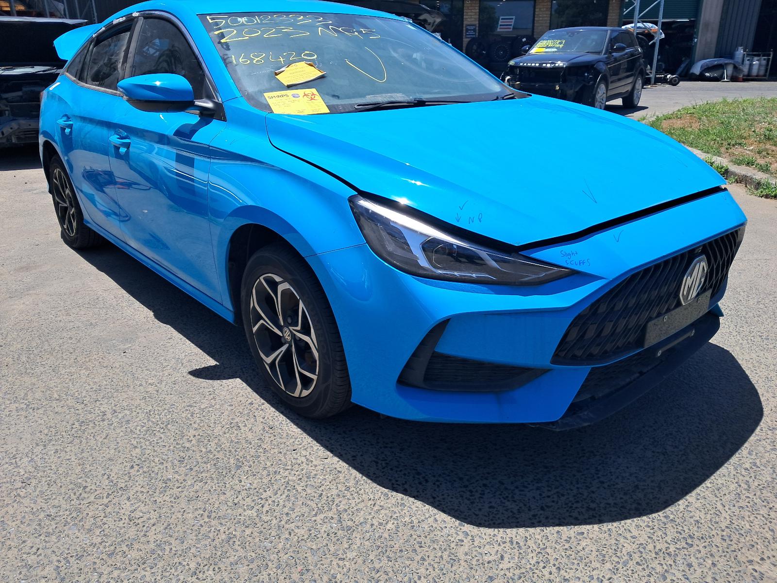 2023 MG MG5 LEFT GUARD LINER AP32, FRONT, 01/23