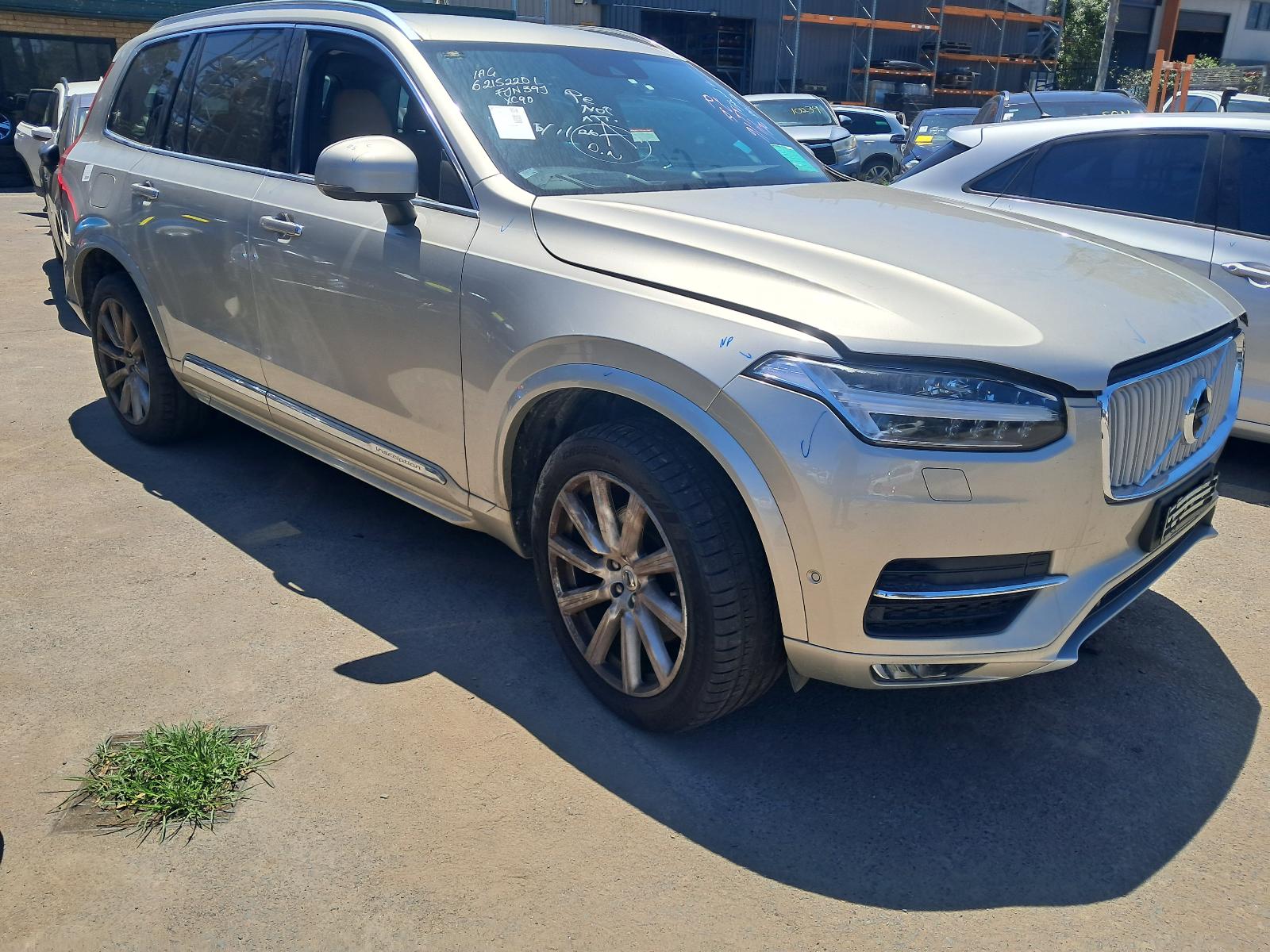 2016 VOLVO XC90 LEFT AIRBAG SIDE CURTAIN, Mk2, 04/15